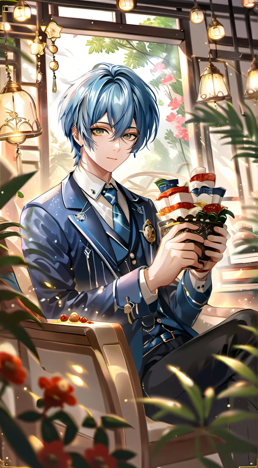 ai character: zack background