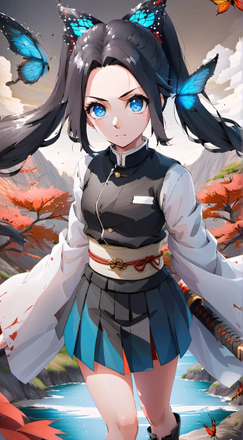 ai character: Aoi kanzaki background