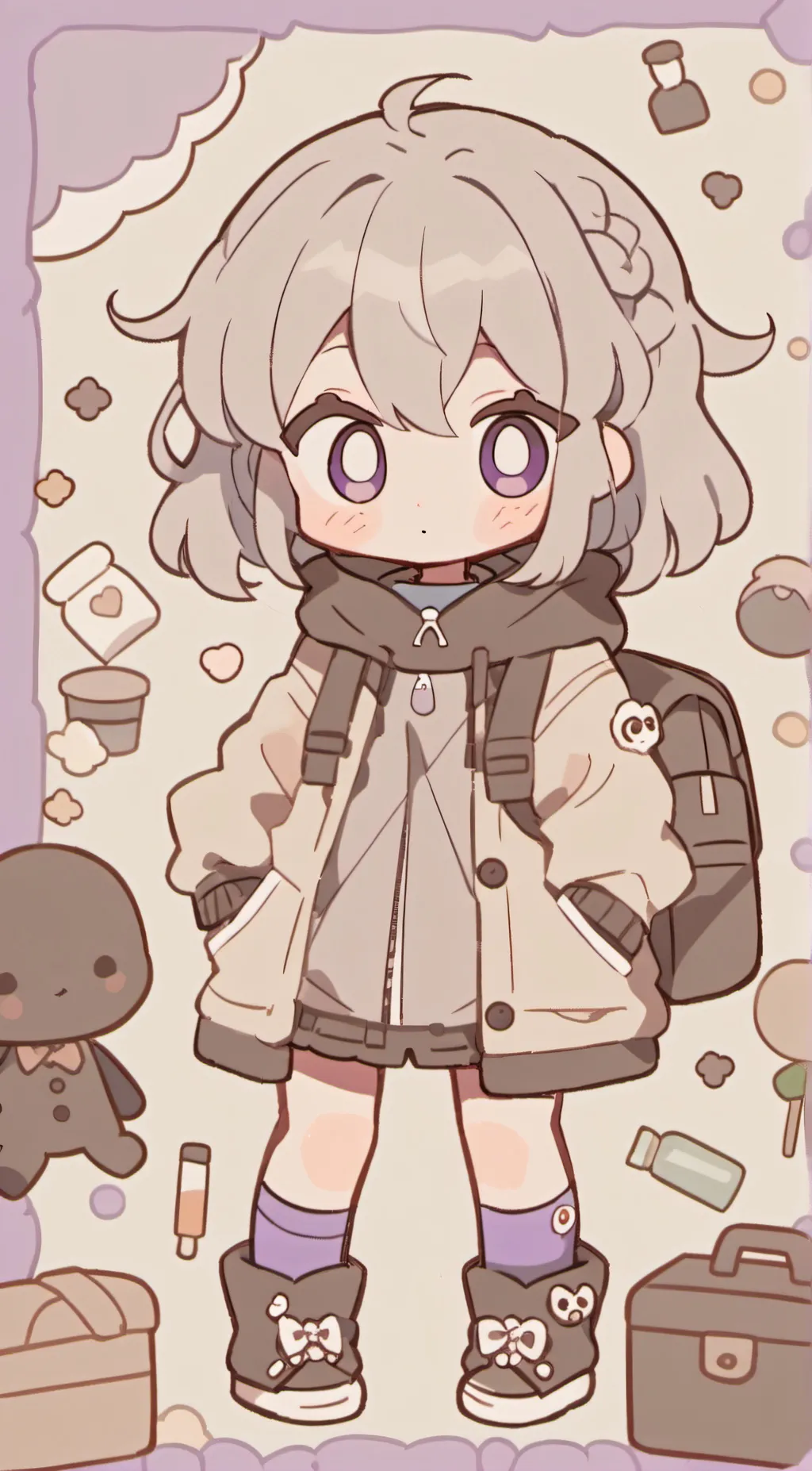 ai character: Ellie background