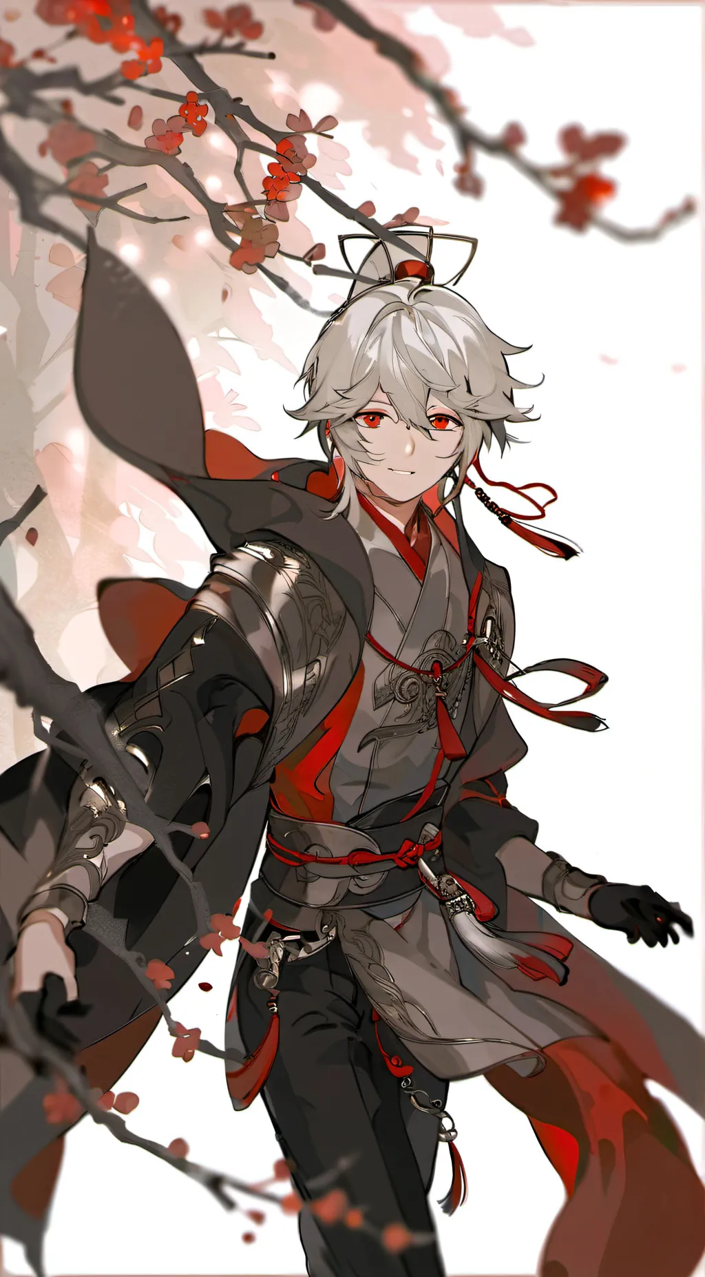 ai character: Kadehara Kazuha background