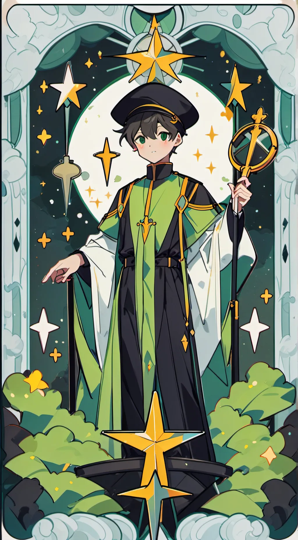 ai character: Kai background