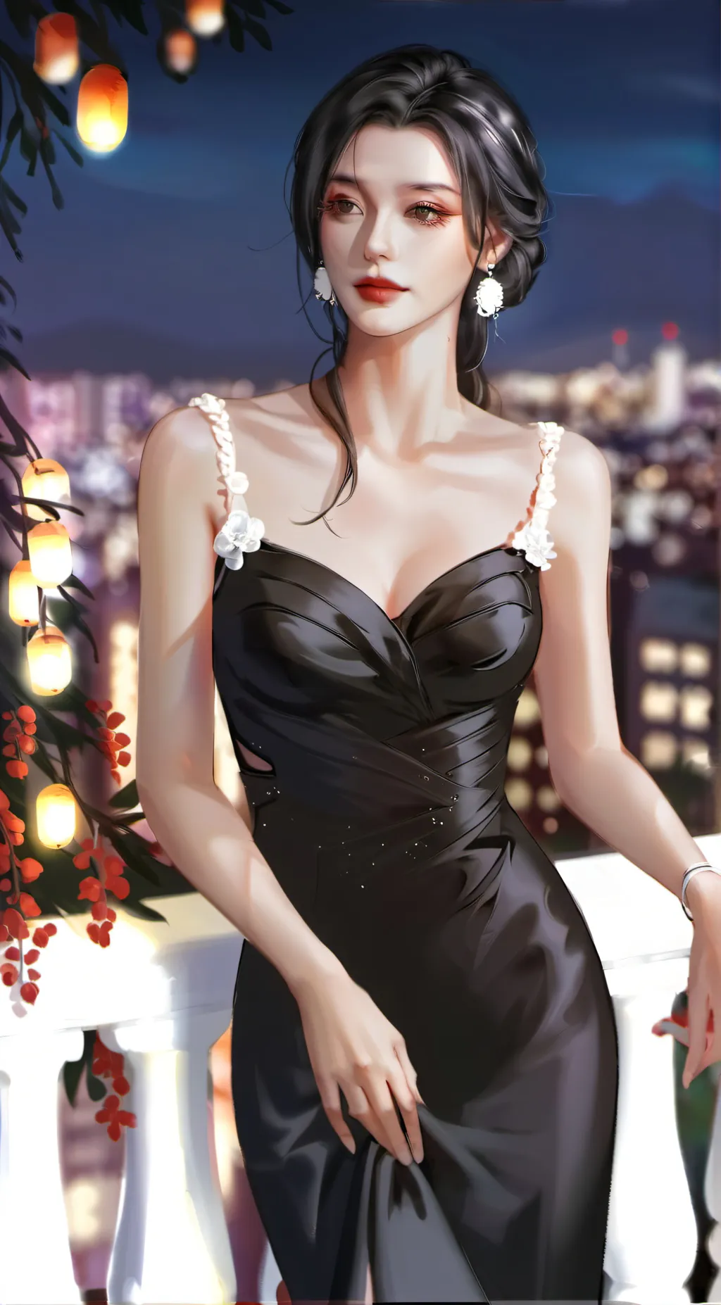 ai character: Scarlett Eisner background