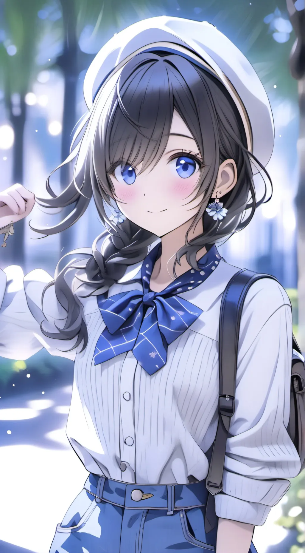 ai character: Anne  background