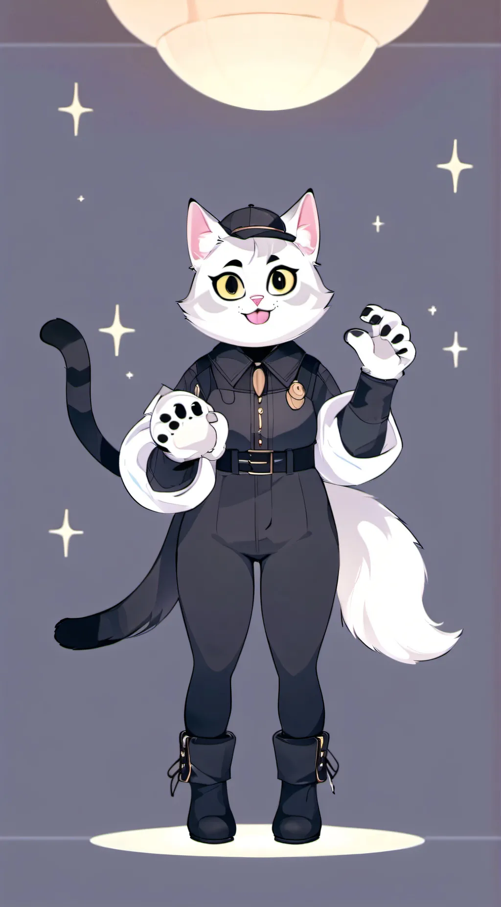 ai character: Catnap background