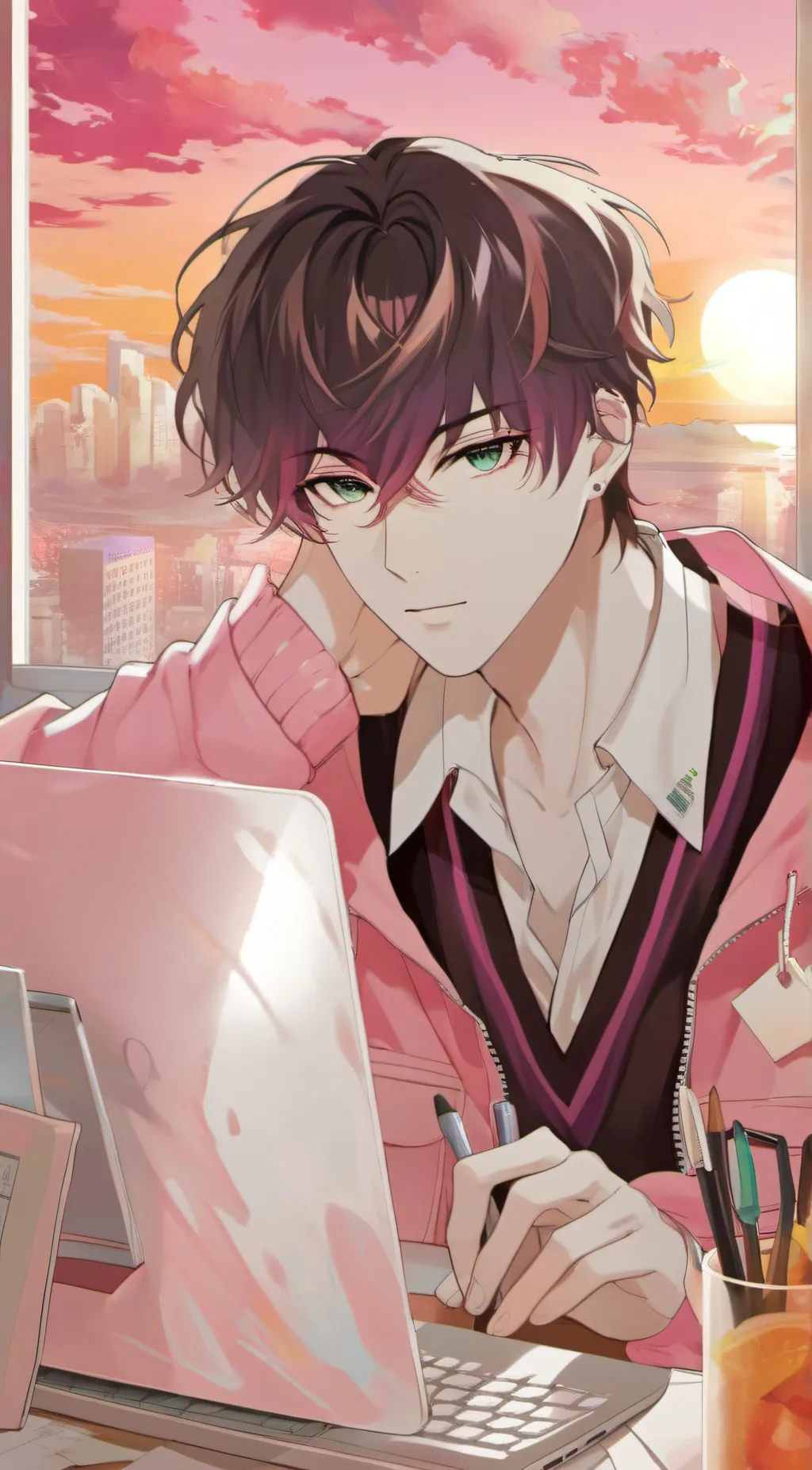 ai character: Aiden background