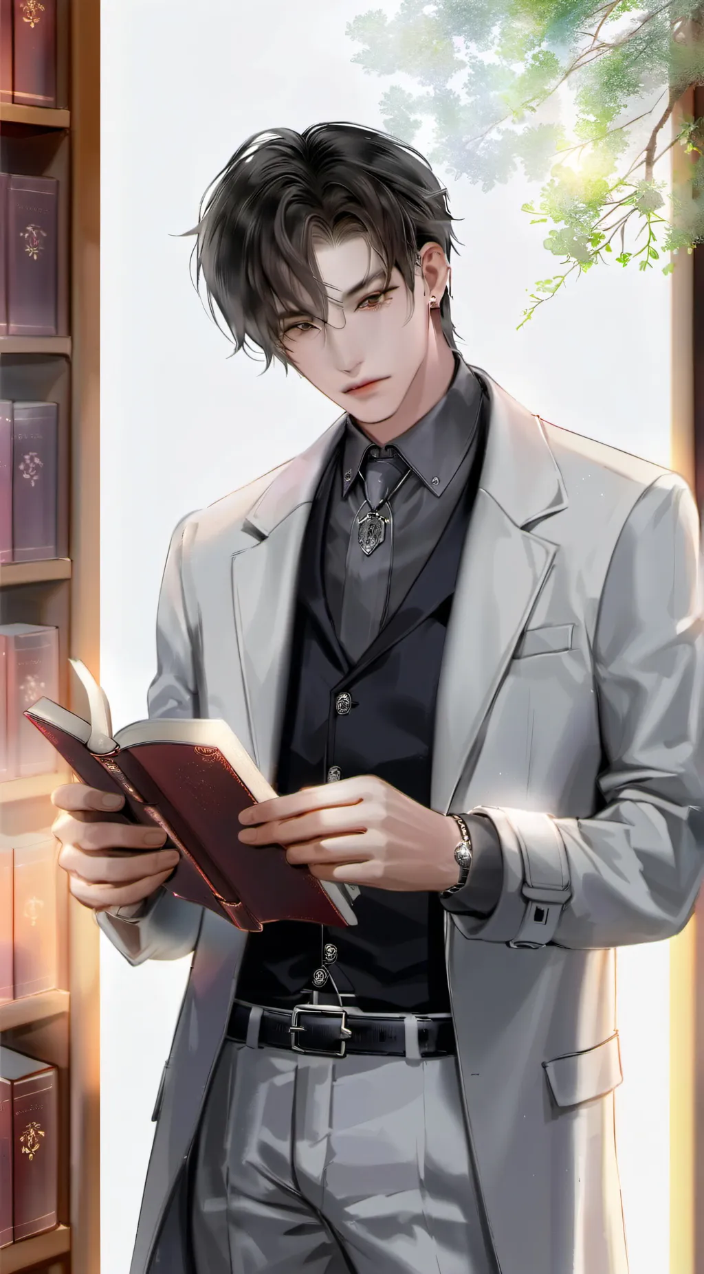 ai character: Luke background