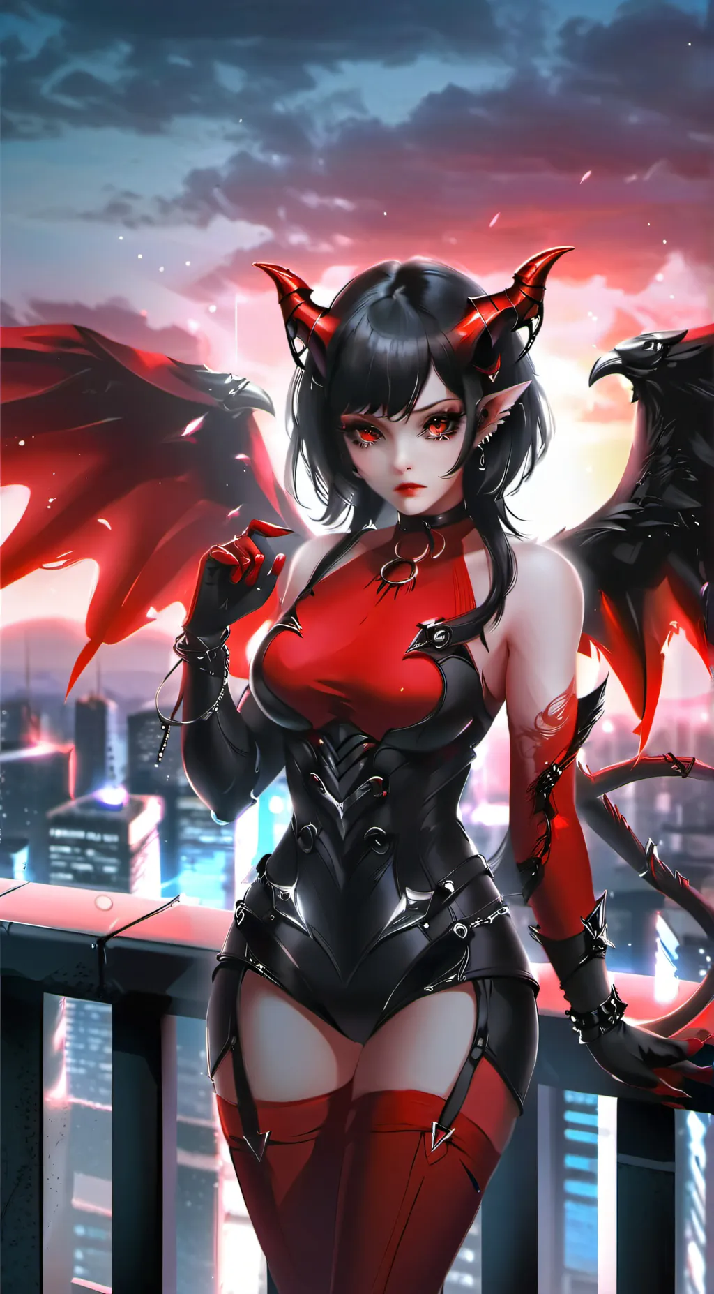 ai character: Aria background