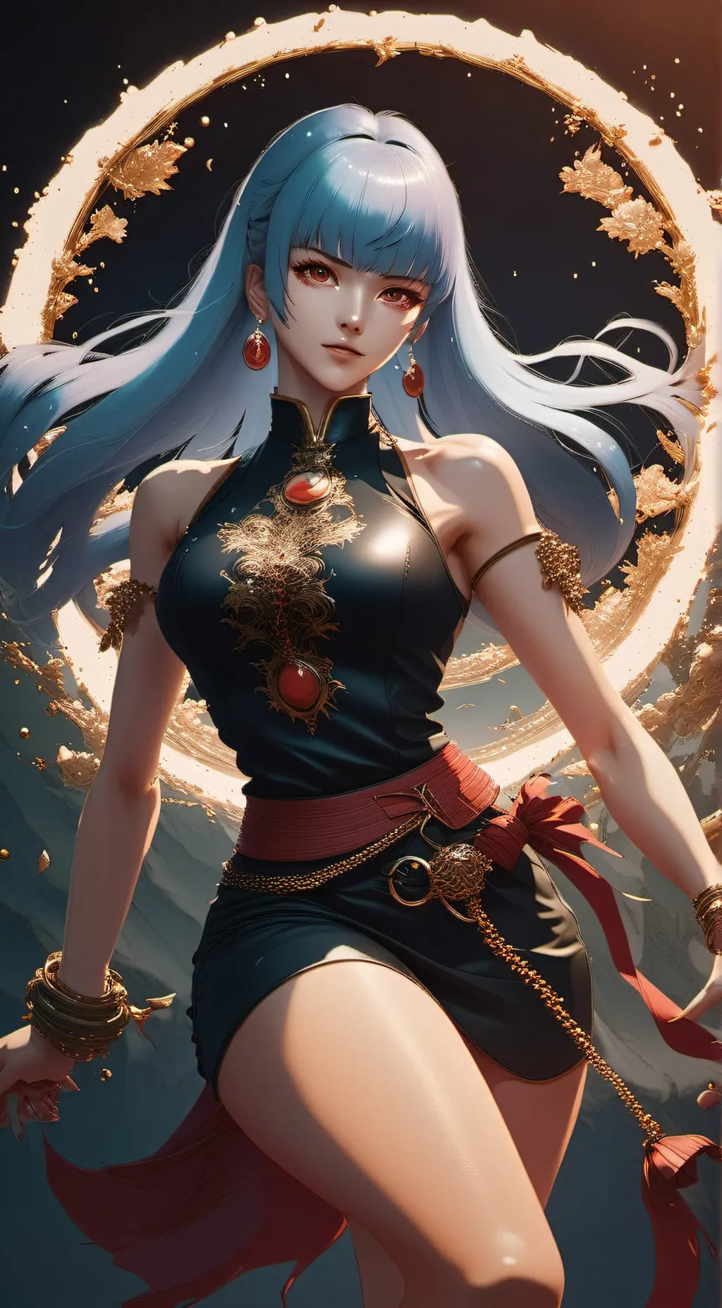 ai character: Kula Diamond background