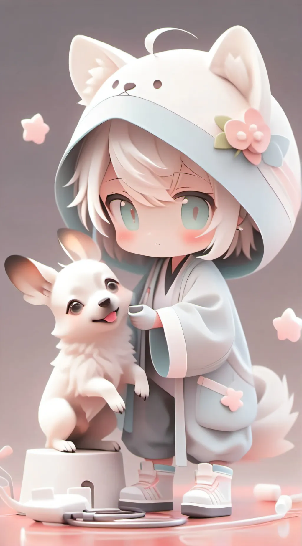 ai character: I’m truly scared  background