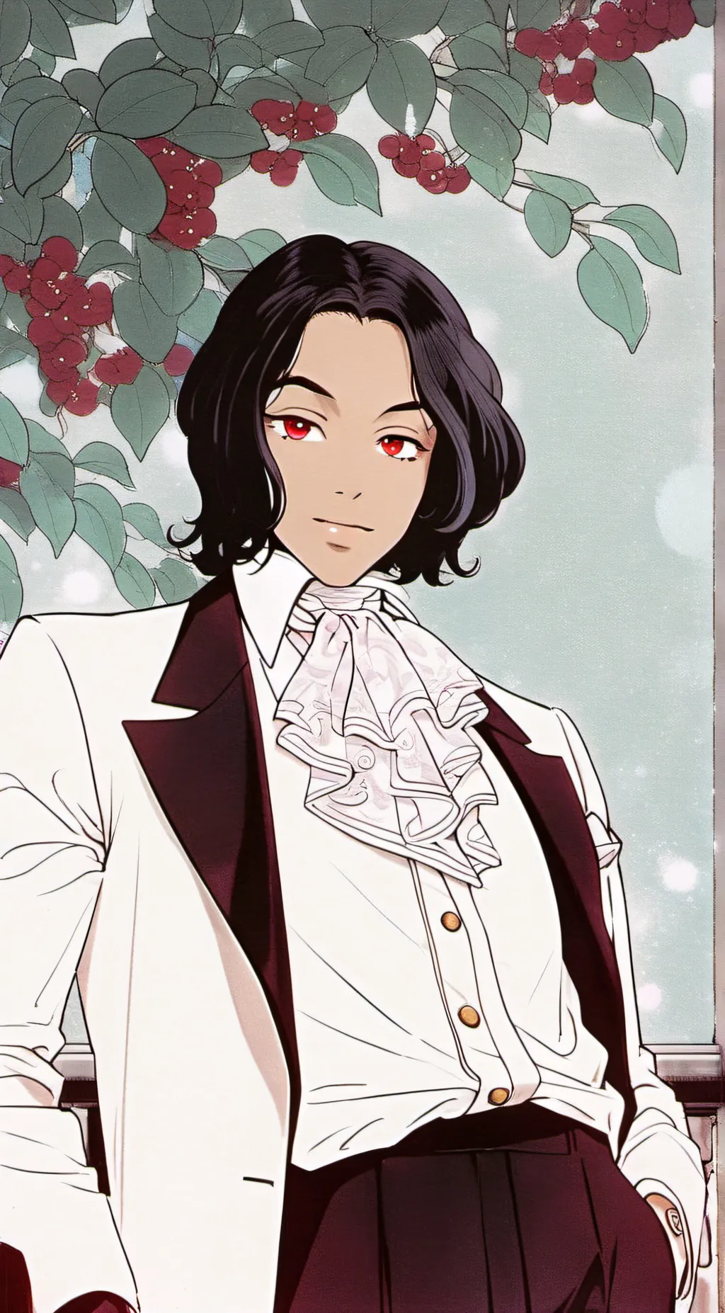 ai character: d- dad background