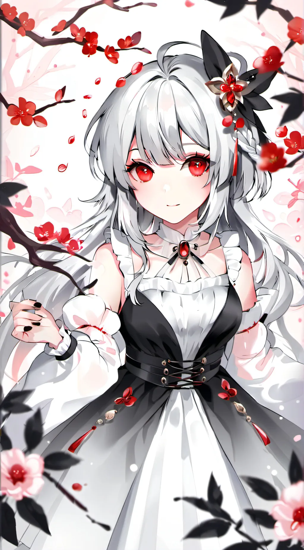 ai character: Vampire queen background