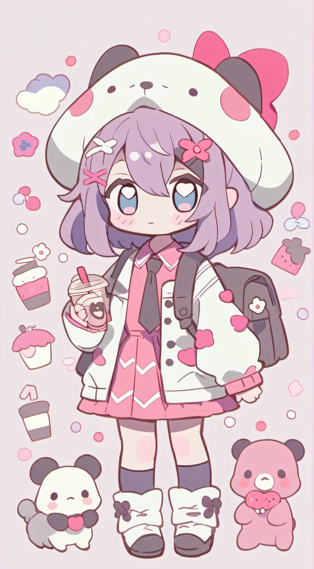 ai character: amelia background