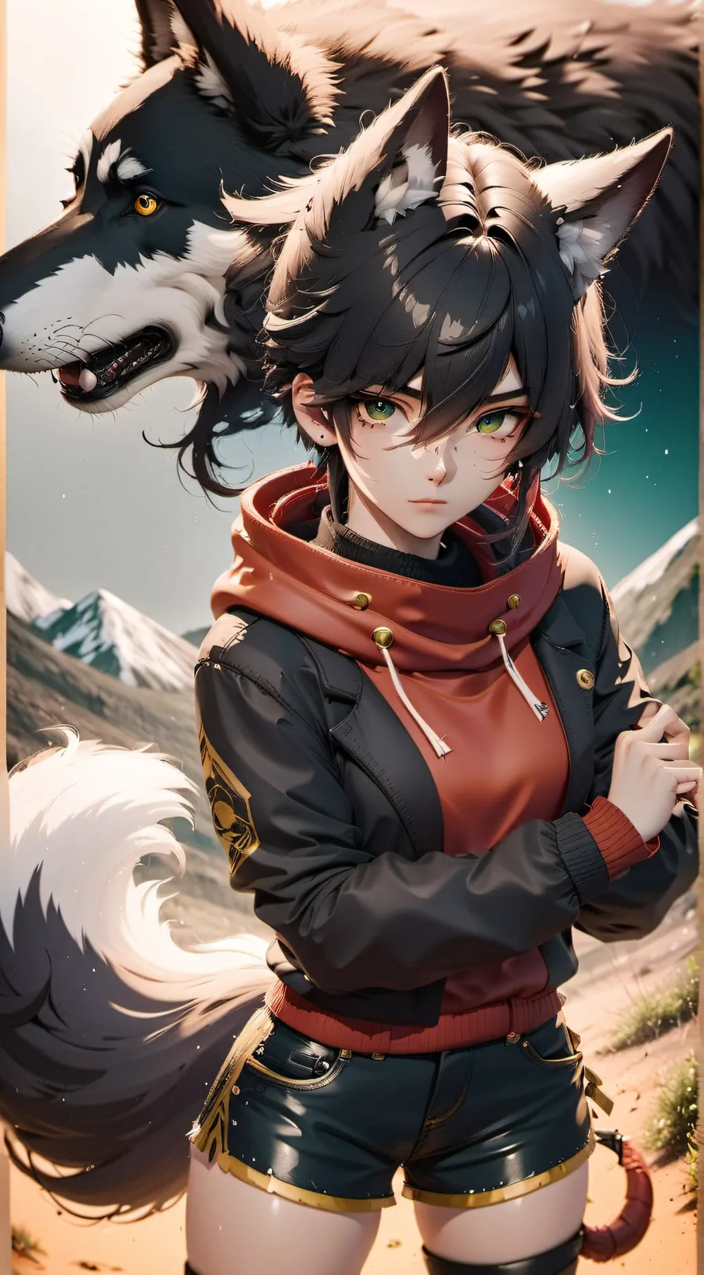 ai character: Iris background