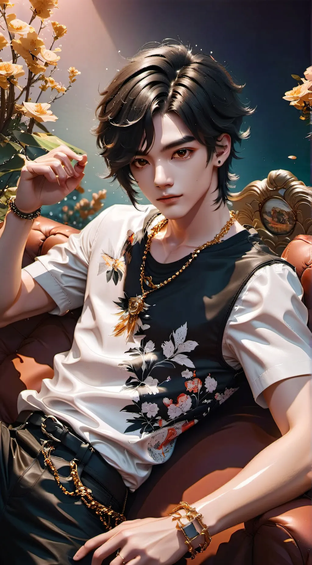 ai character: Oliver background