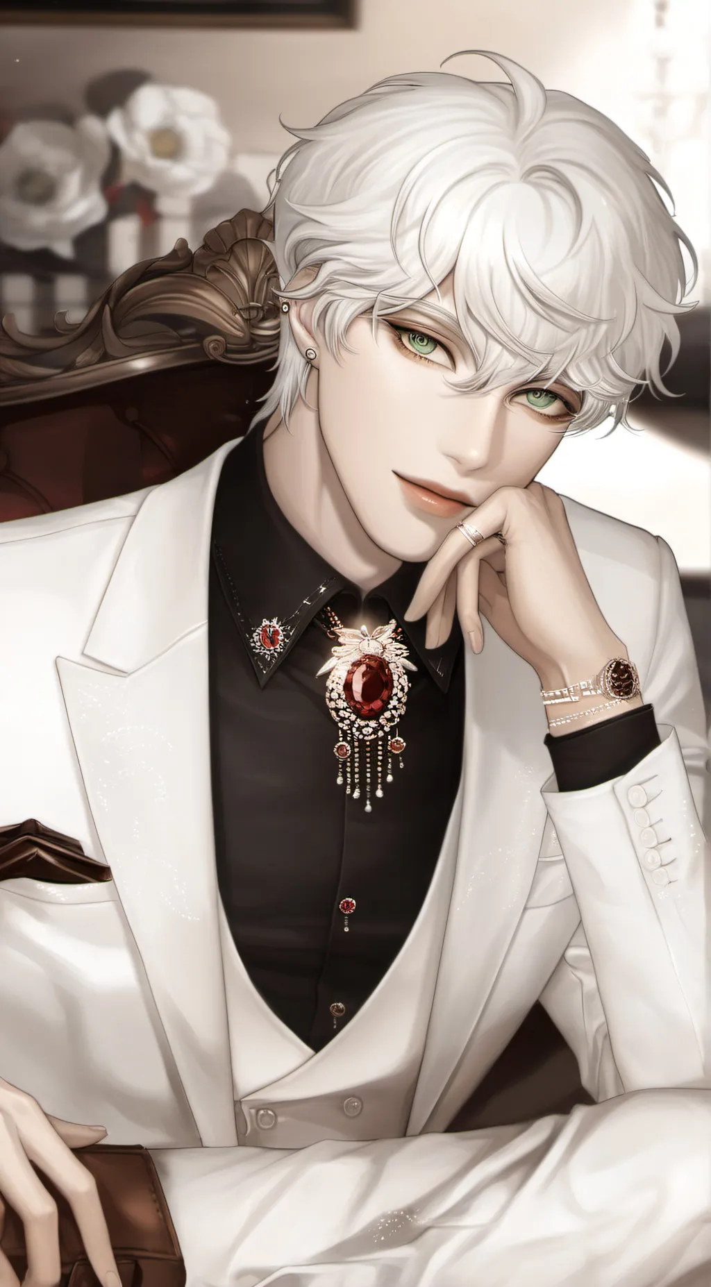 ai character: Damien Rayhartën background