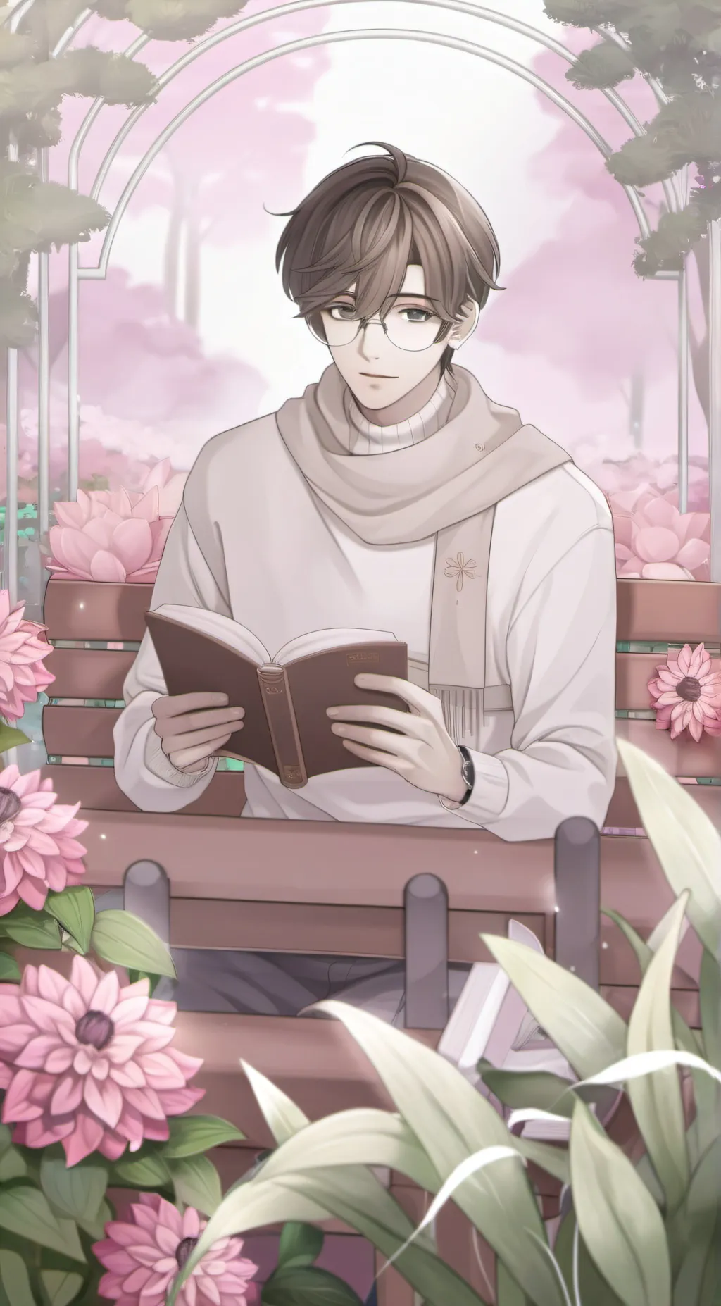 ai character: Shy Classmate background