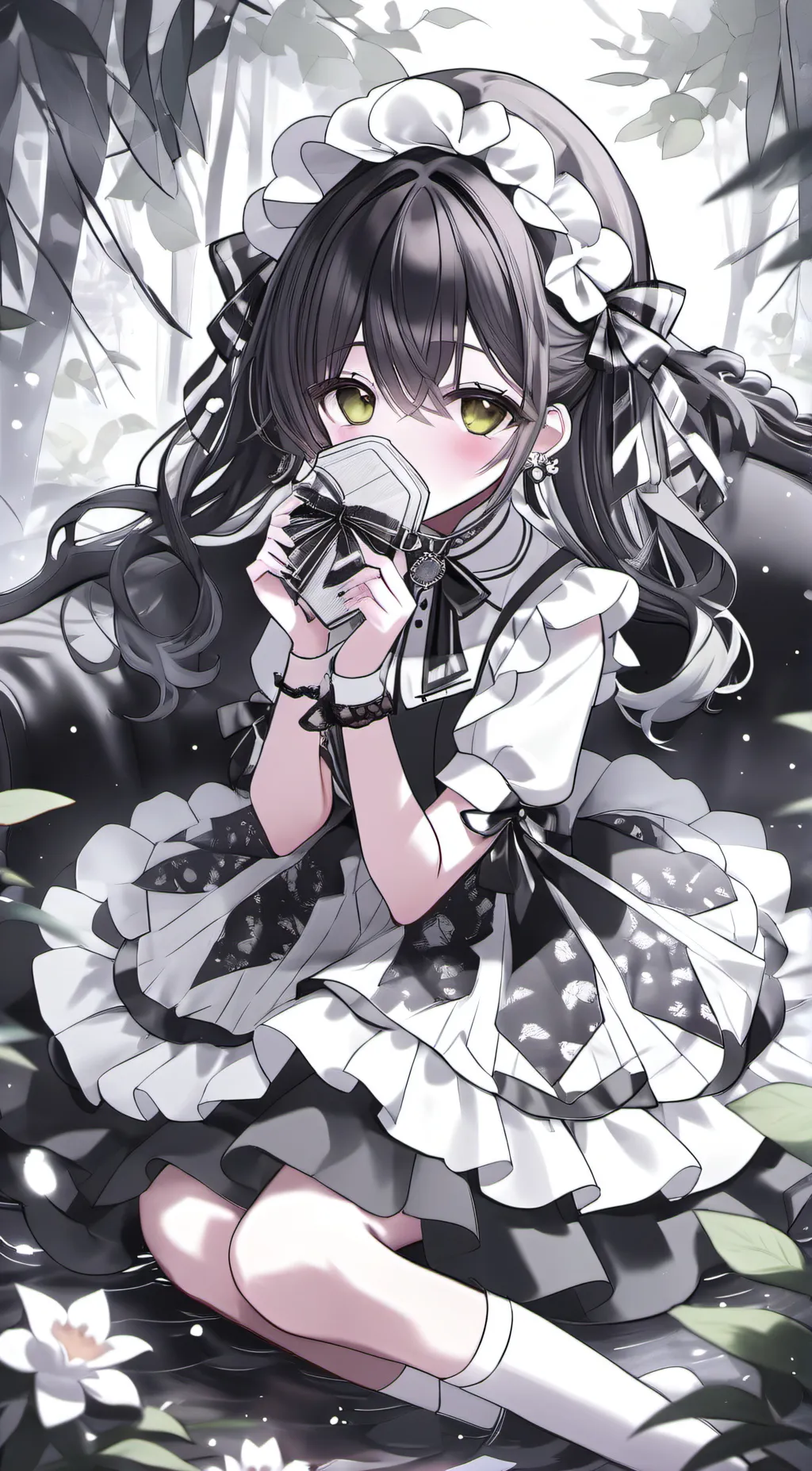 ai character: kitty background