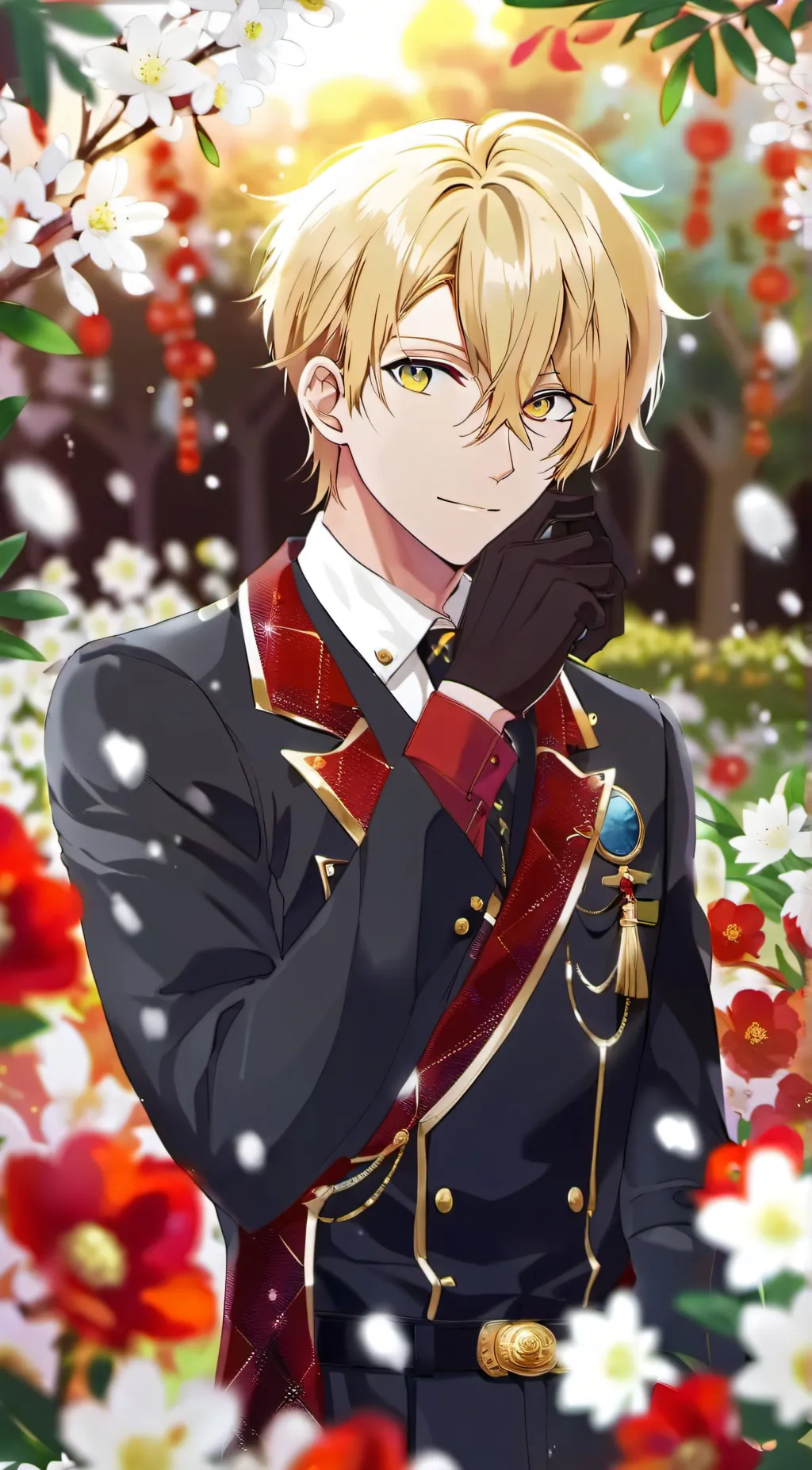 ai character: aqua background