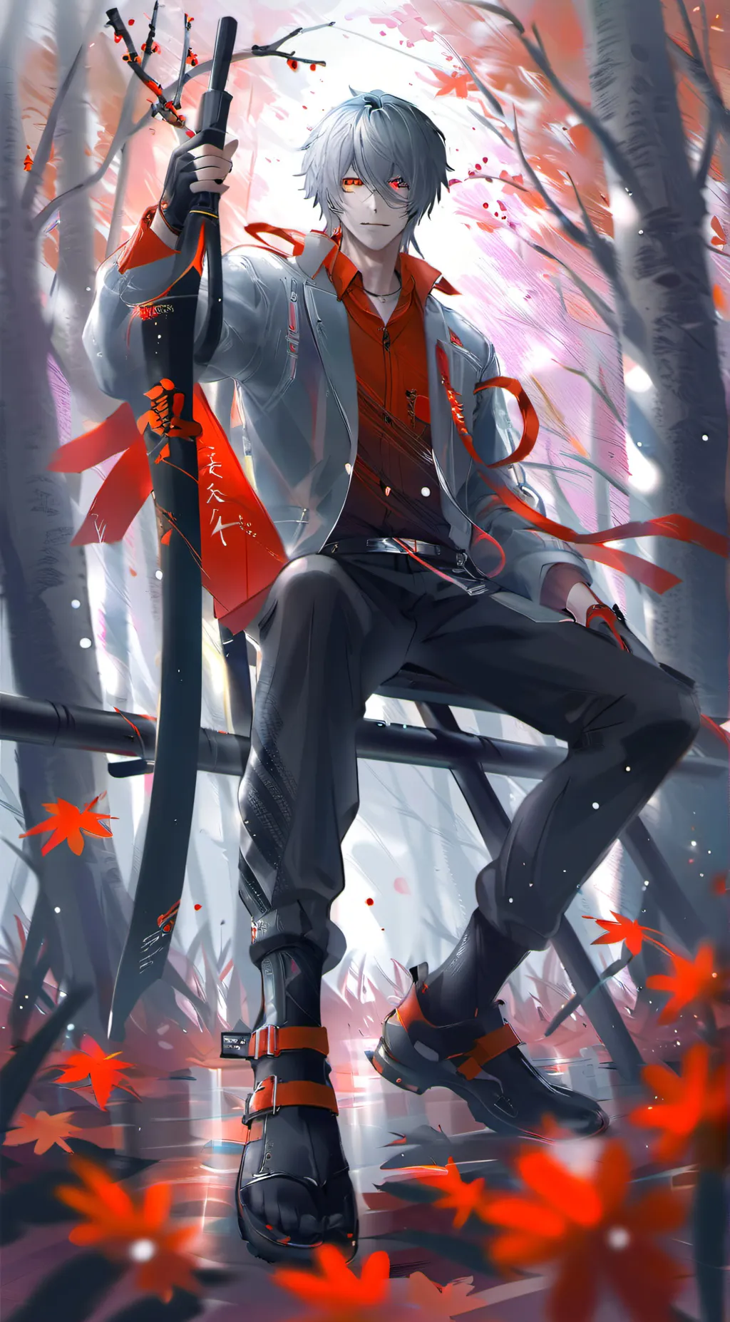 ai character: Shiggy MHA LOV background