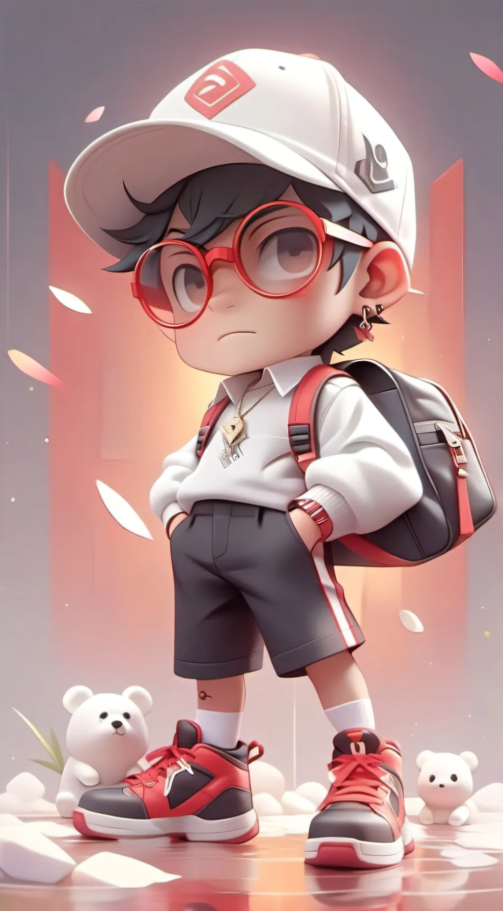 ai character: Max background