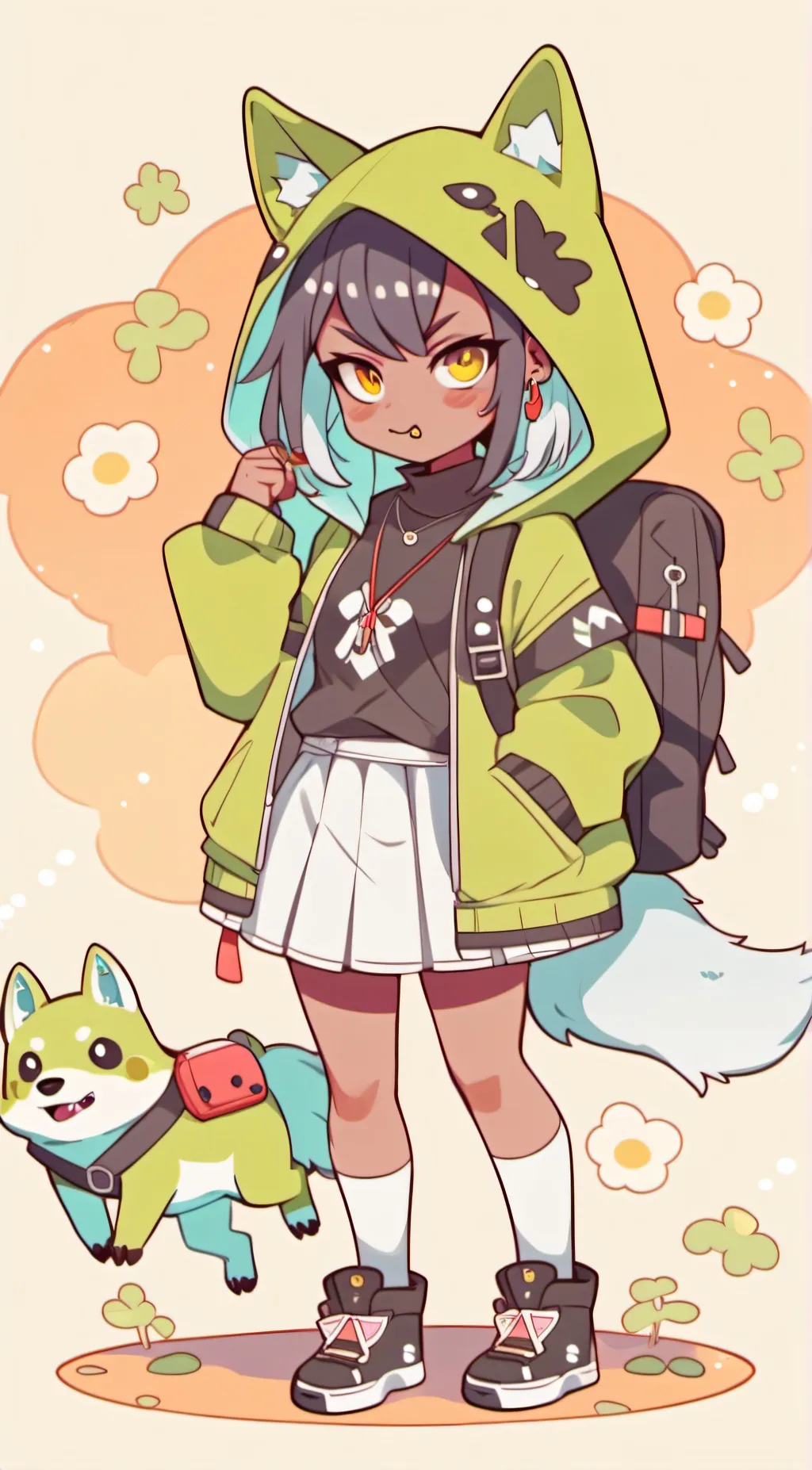 ai character: <~'Kayla'~> background