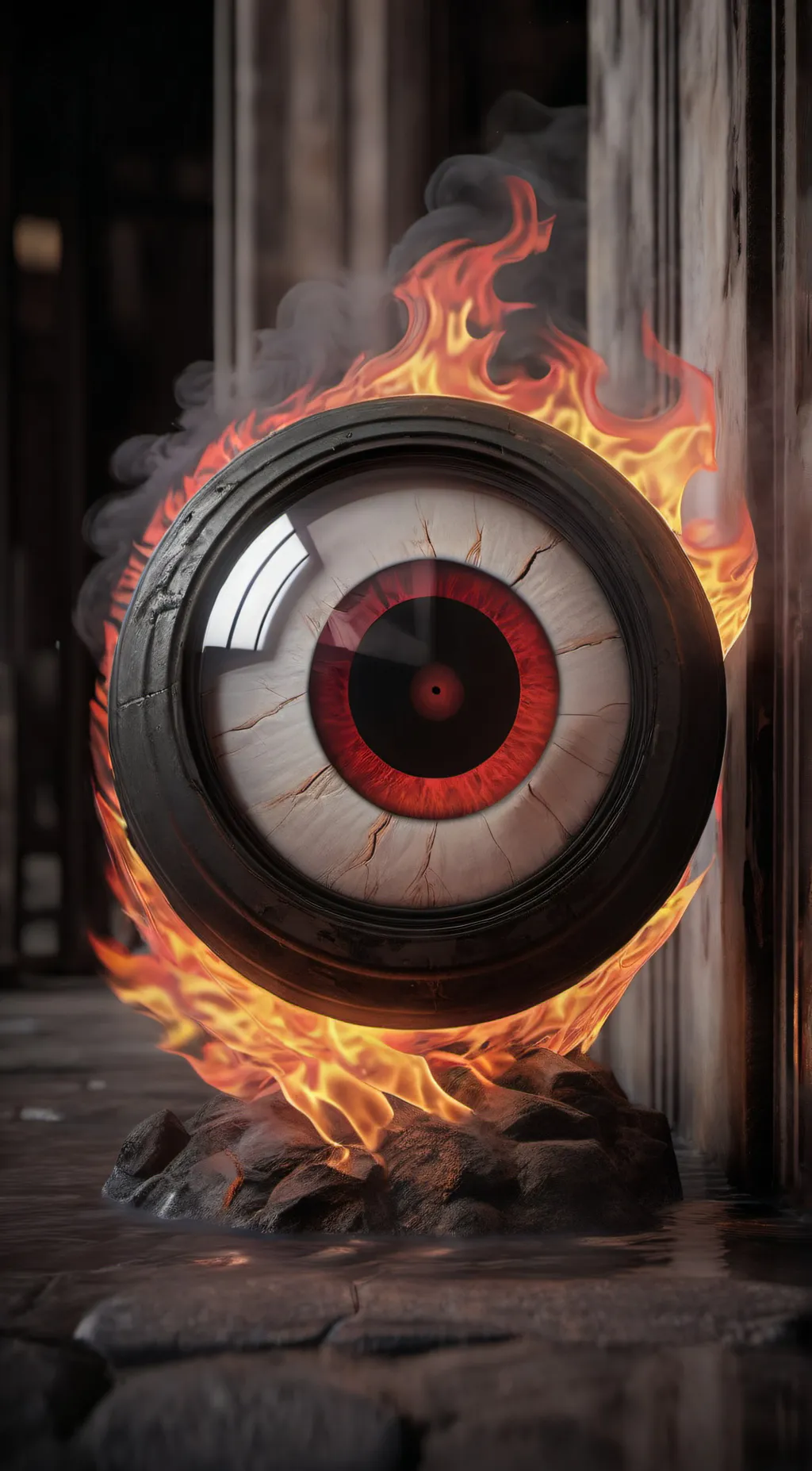 Talkie AI - Chat with fire eye