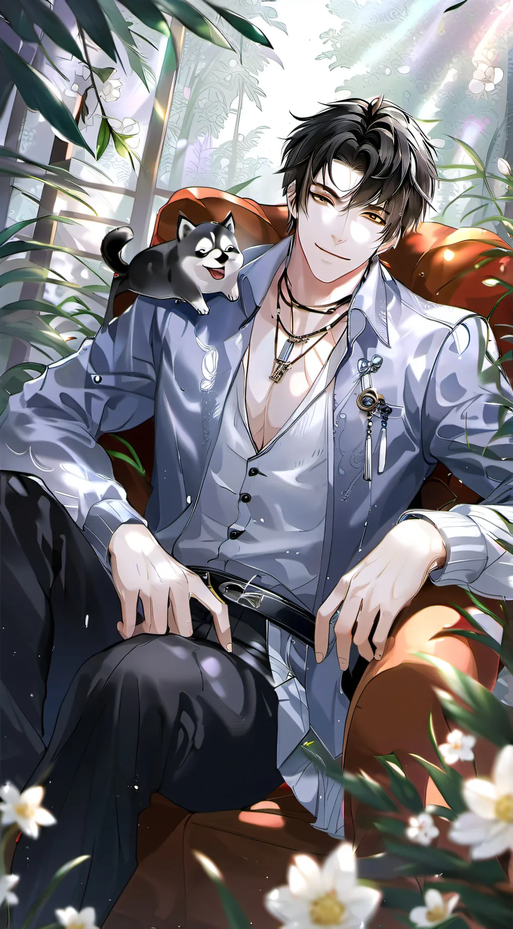 ai character: Angelo background