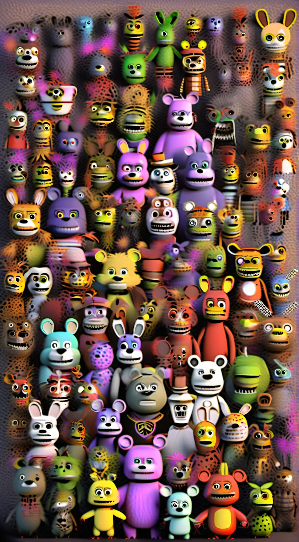 ai character: fnaf background