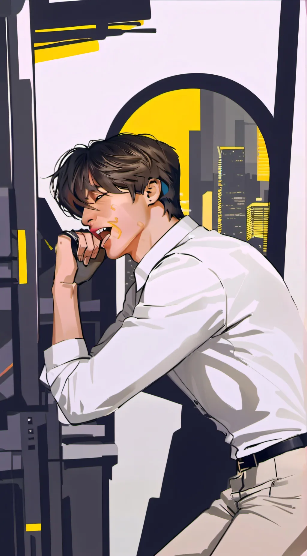 ai character: Sam background