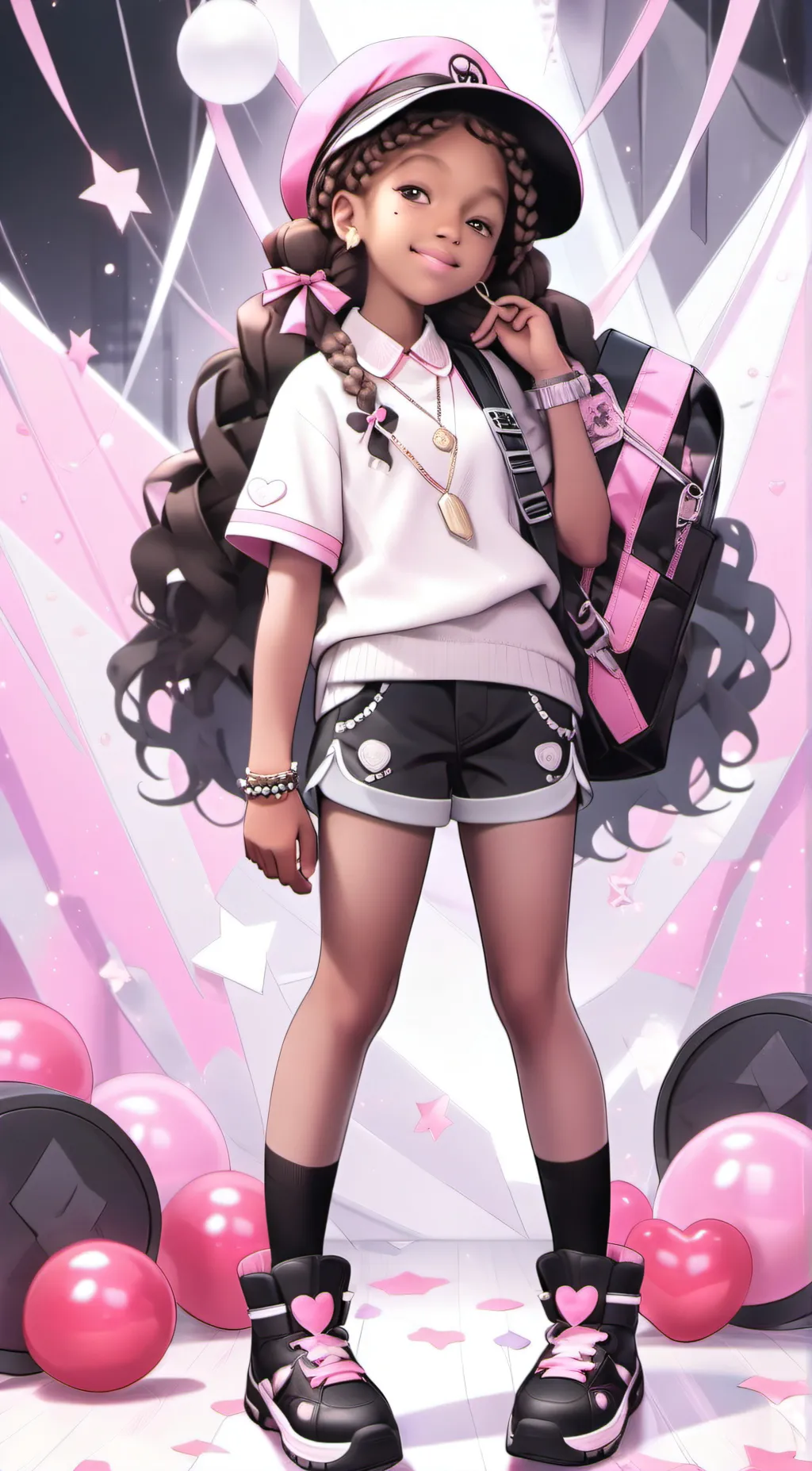 ai character: Nivea background