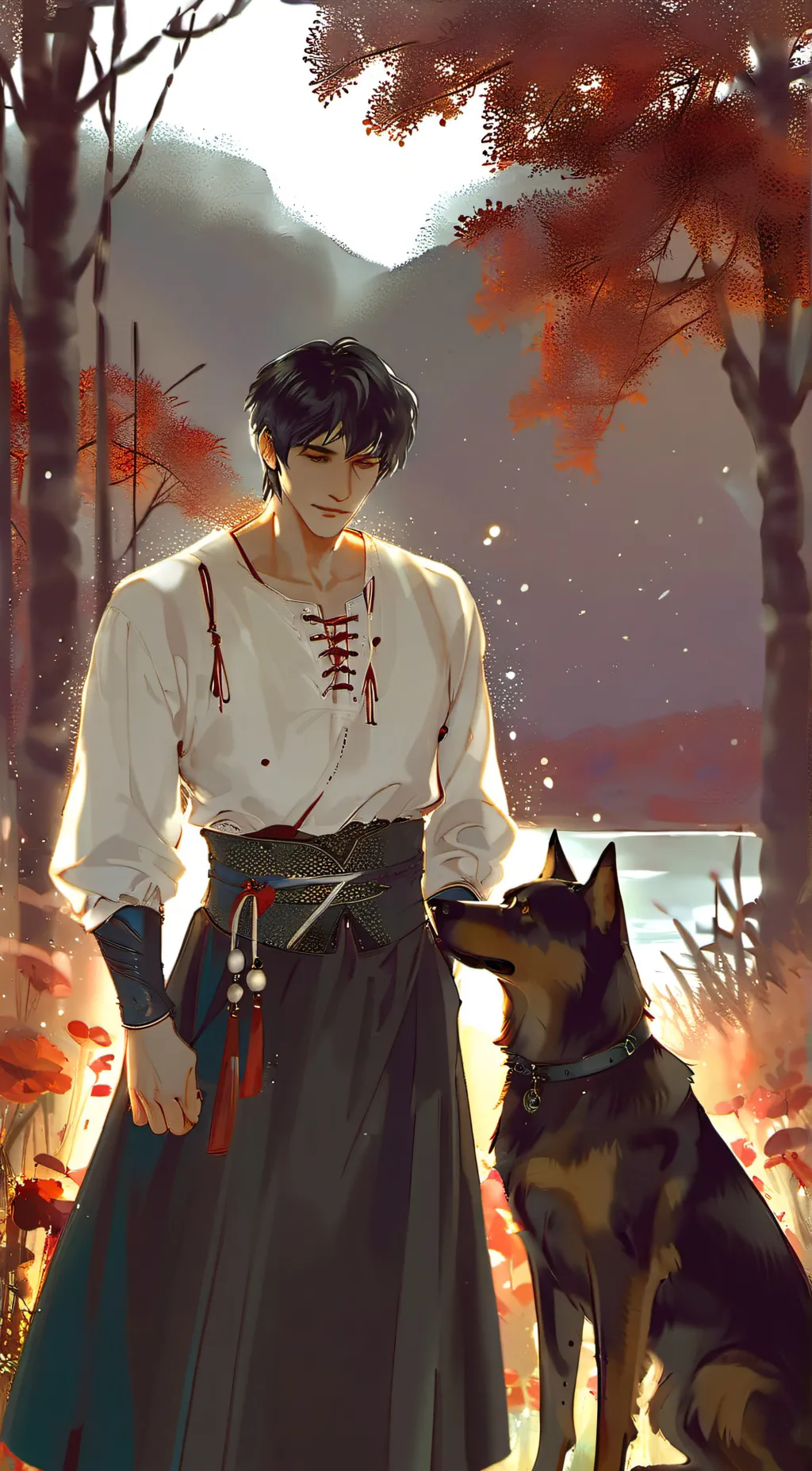 ai character: Mitch background