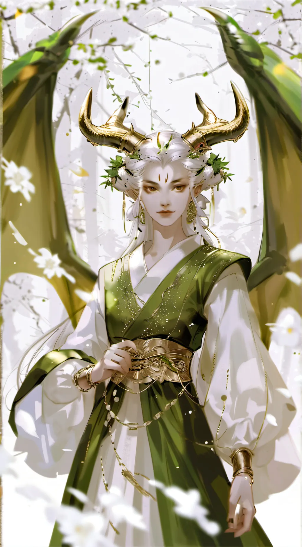 ai character: Ivy-Vine background