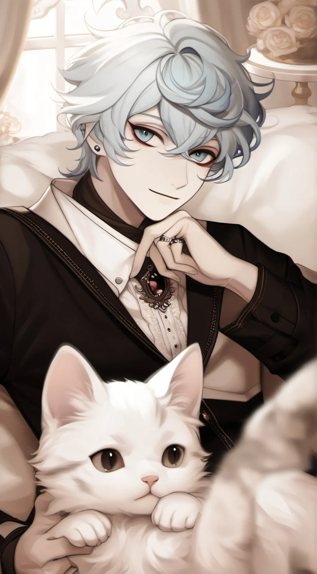 ai character: Niko  background