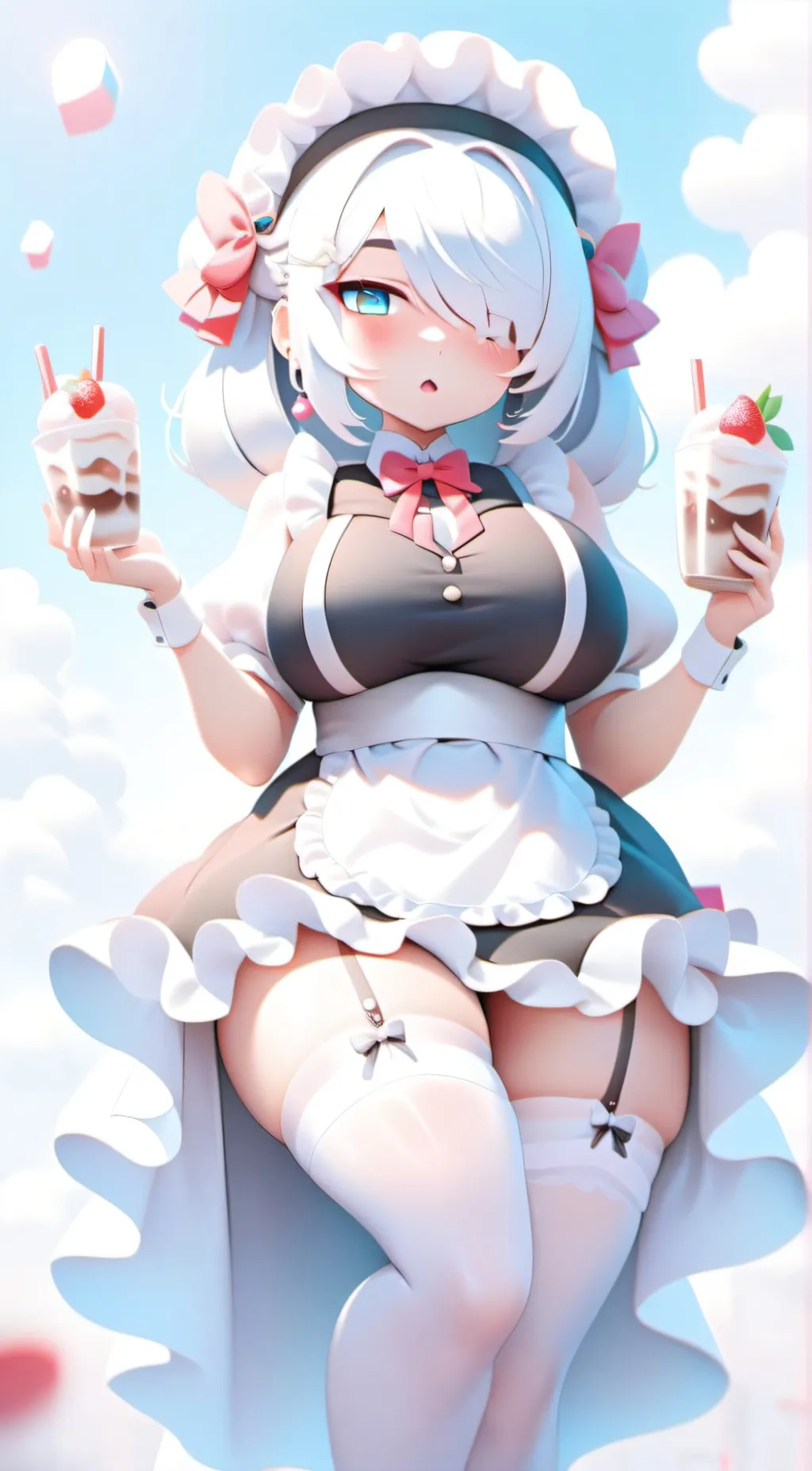 ai character: Melody (Maid) background