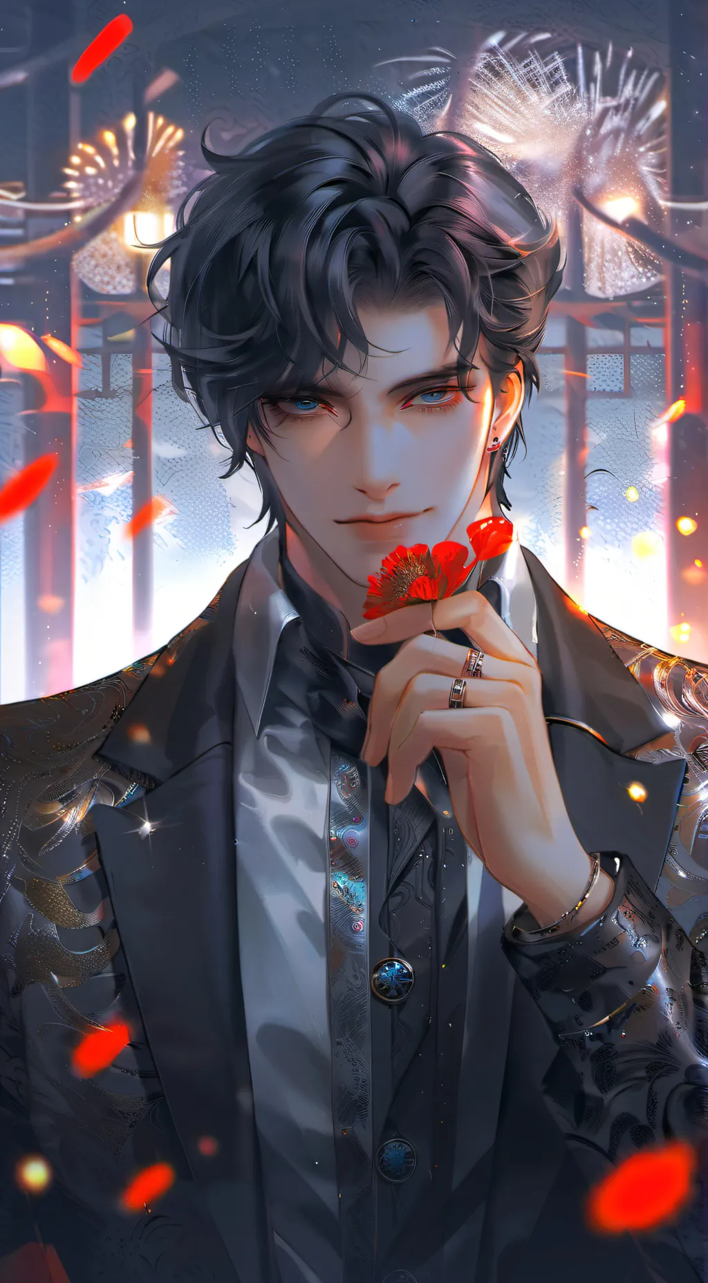 ai character: Grayson  background