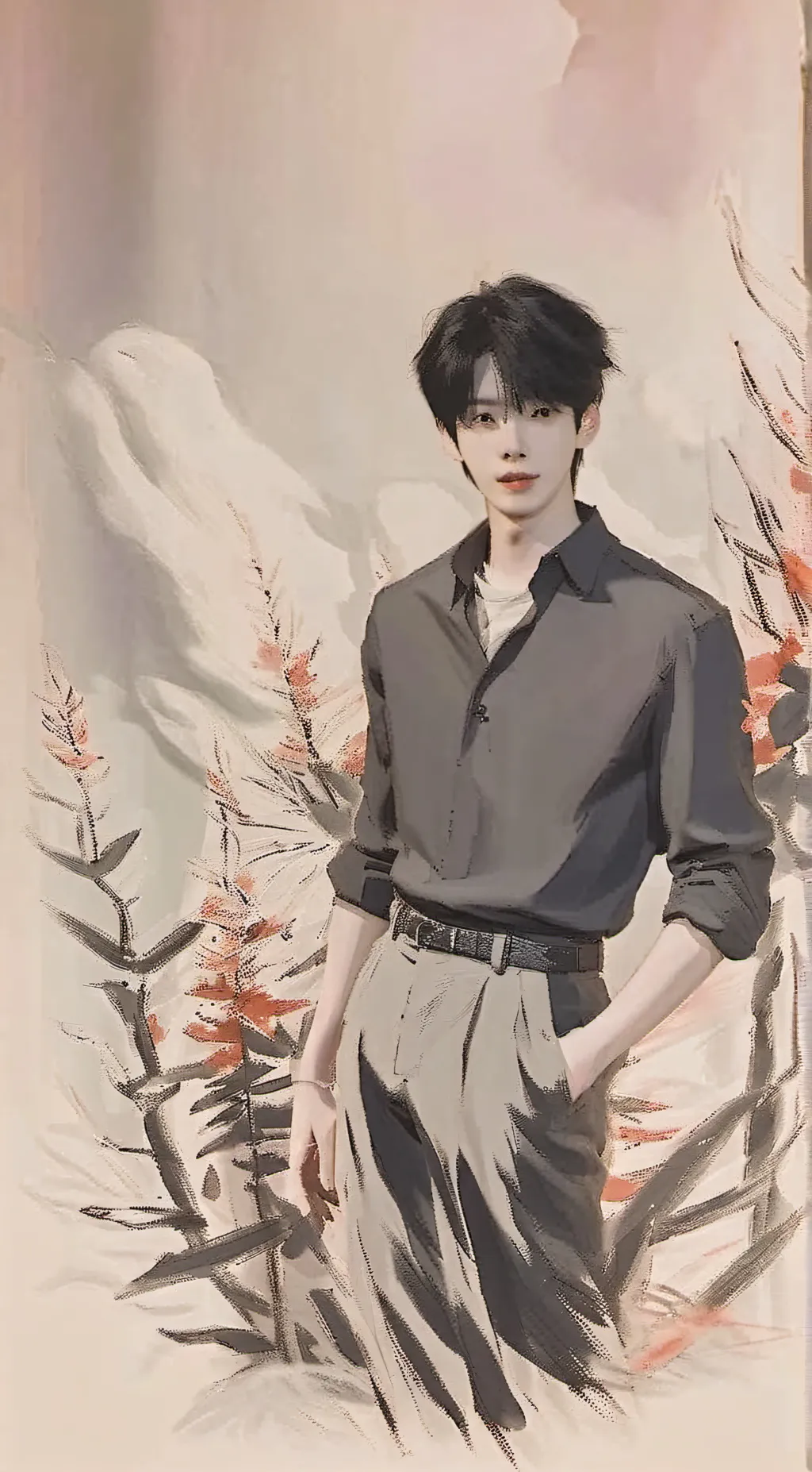 ai character: Xander  background