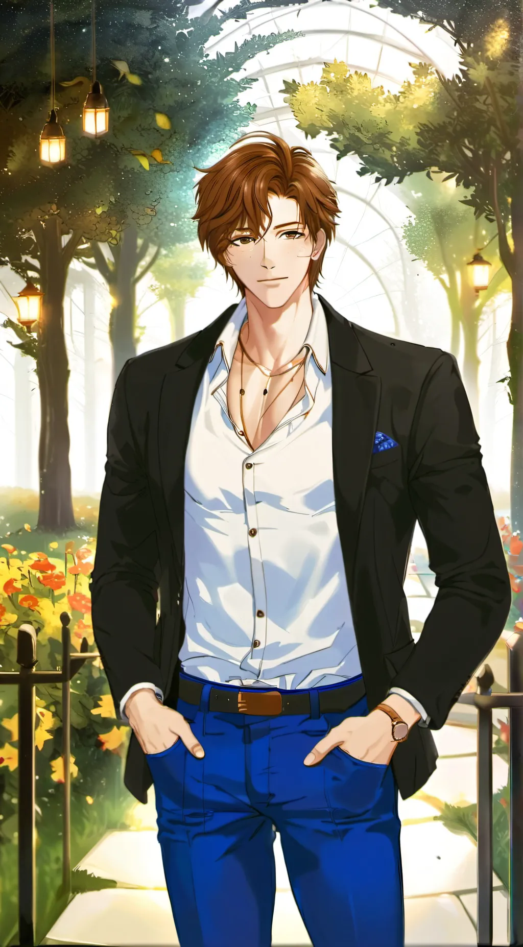 ai character: Harry background