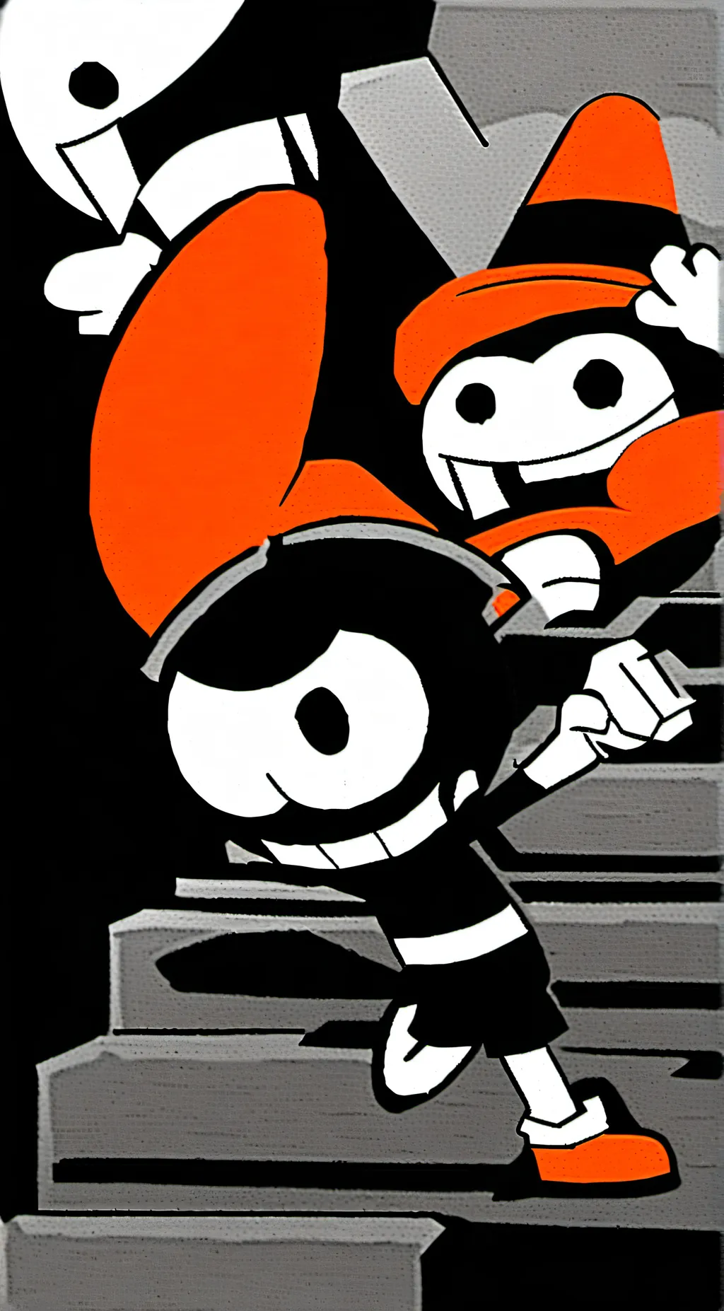 ai character: Cuphead background