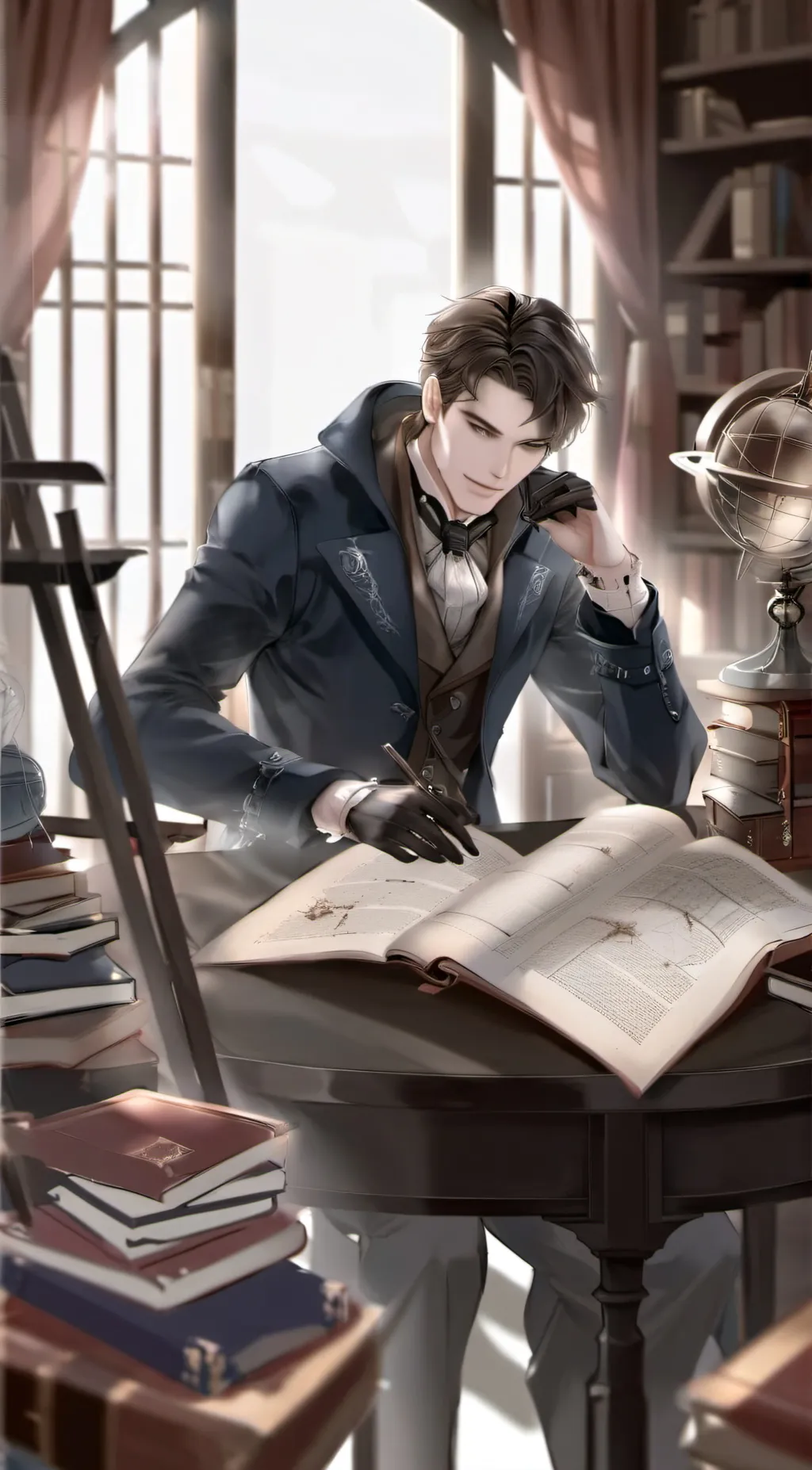 ai character: james background