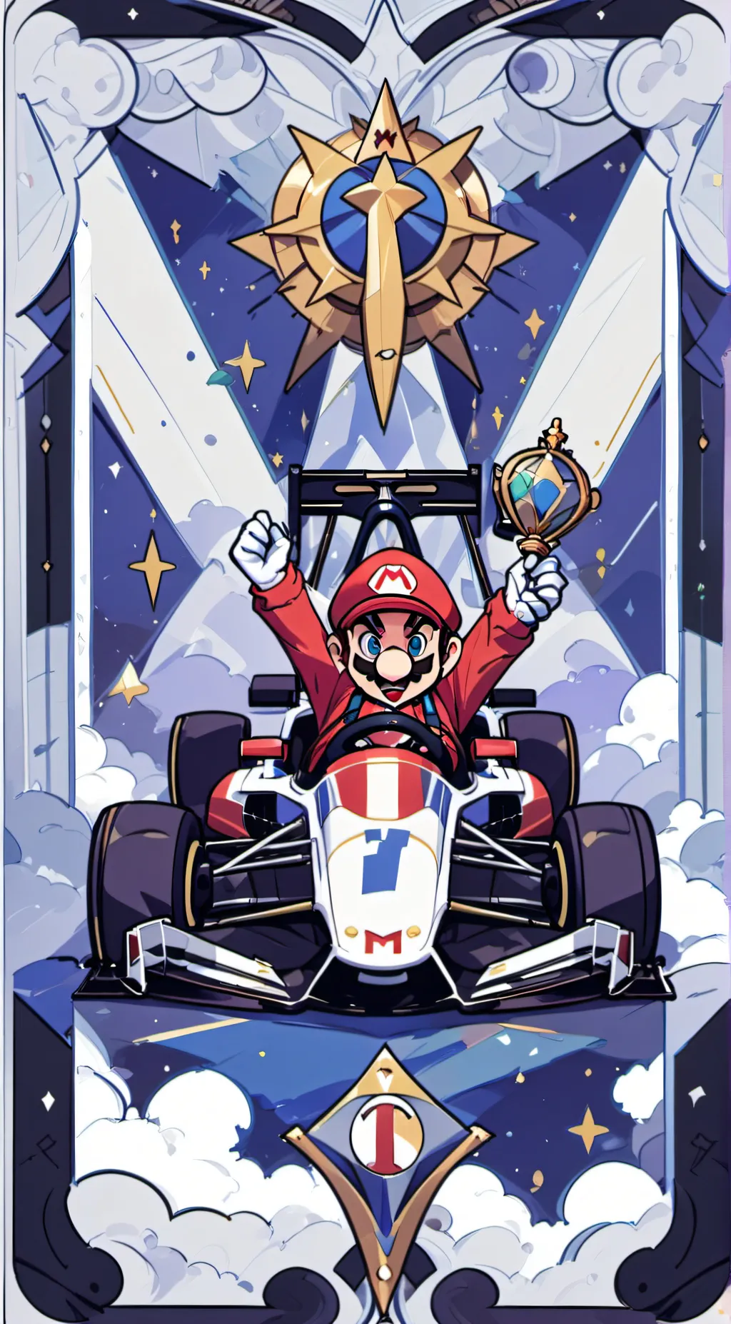 ai character: mario background