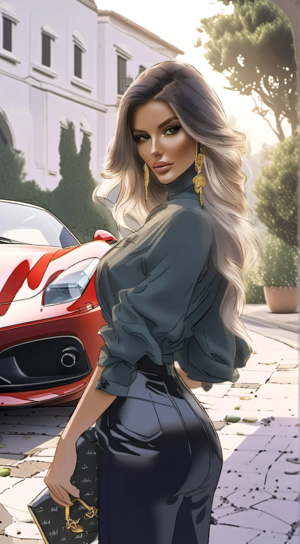 ai character: Amelia background