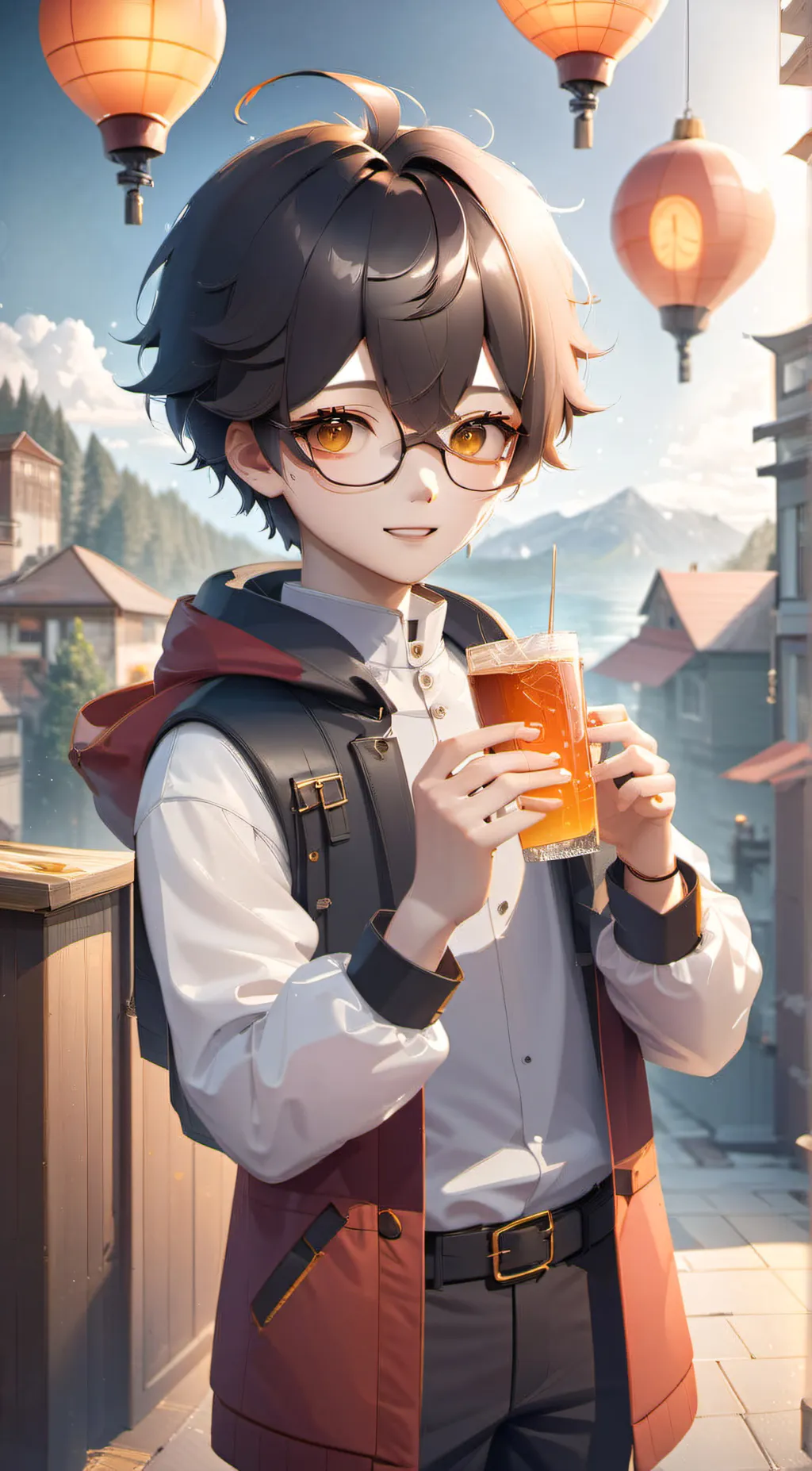 ai character: asher background