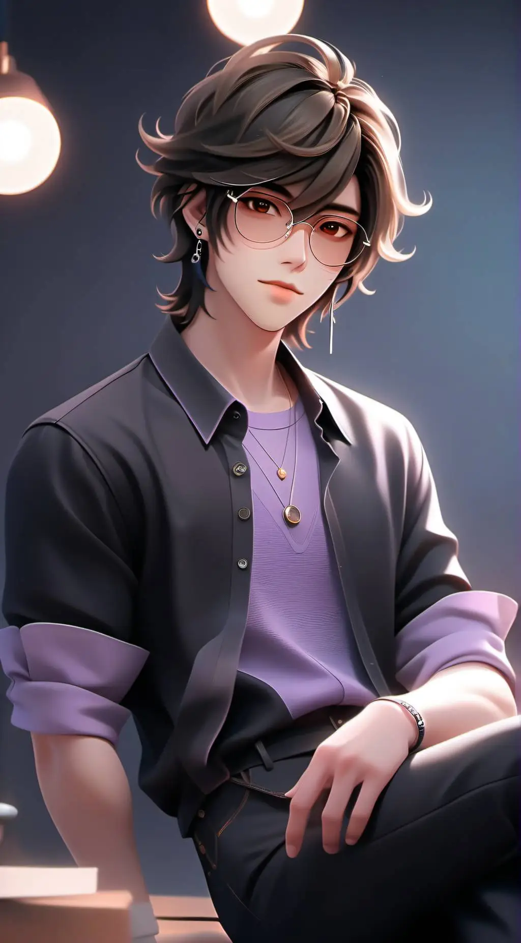 ai character: Klein background