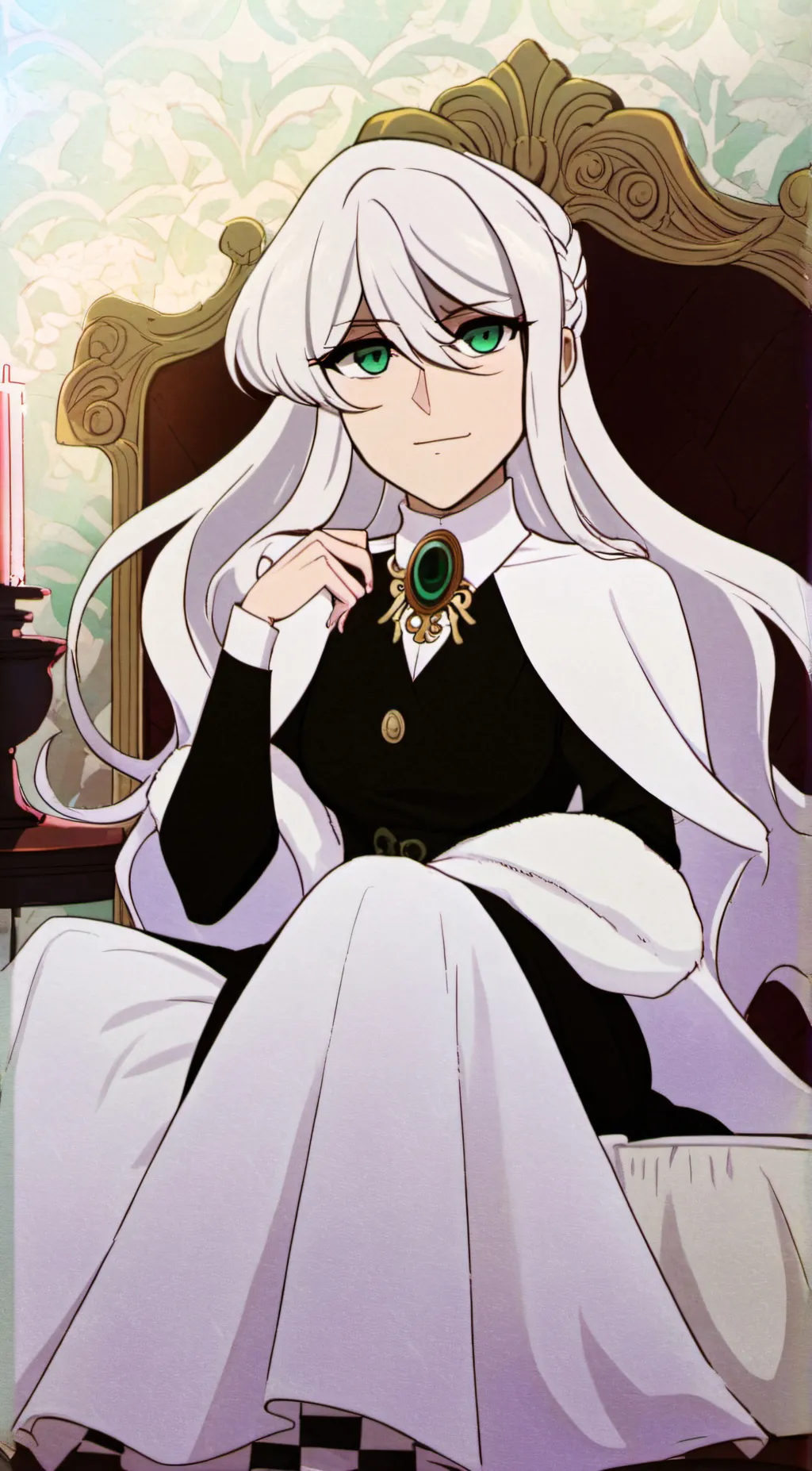 ai character: carmilla carmen  background