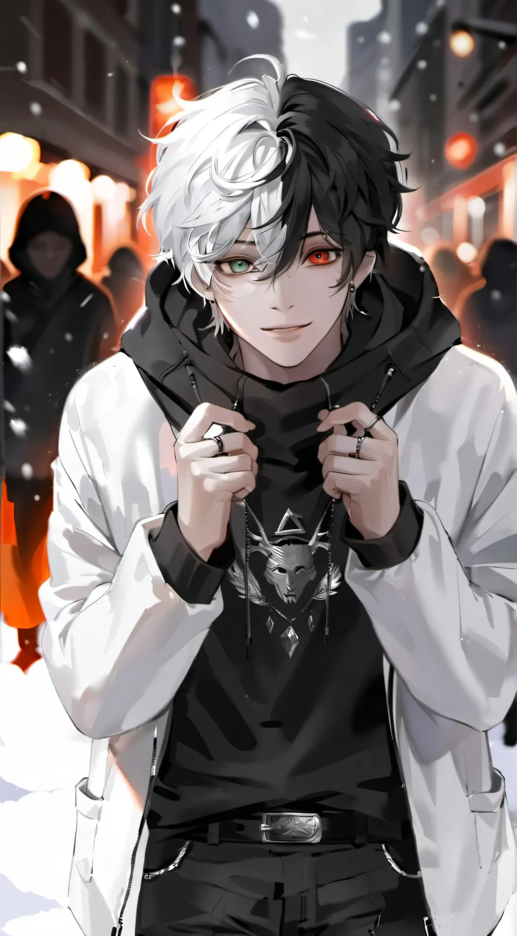 ai character: Sebastian  background