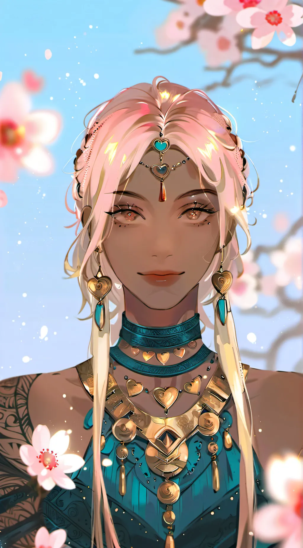 ai character: Aphrodite background