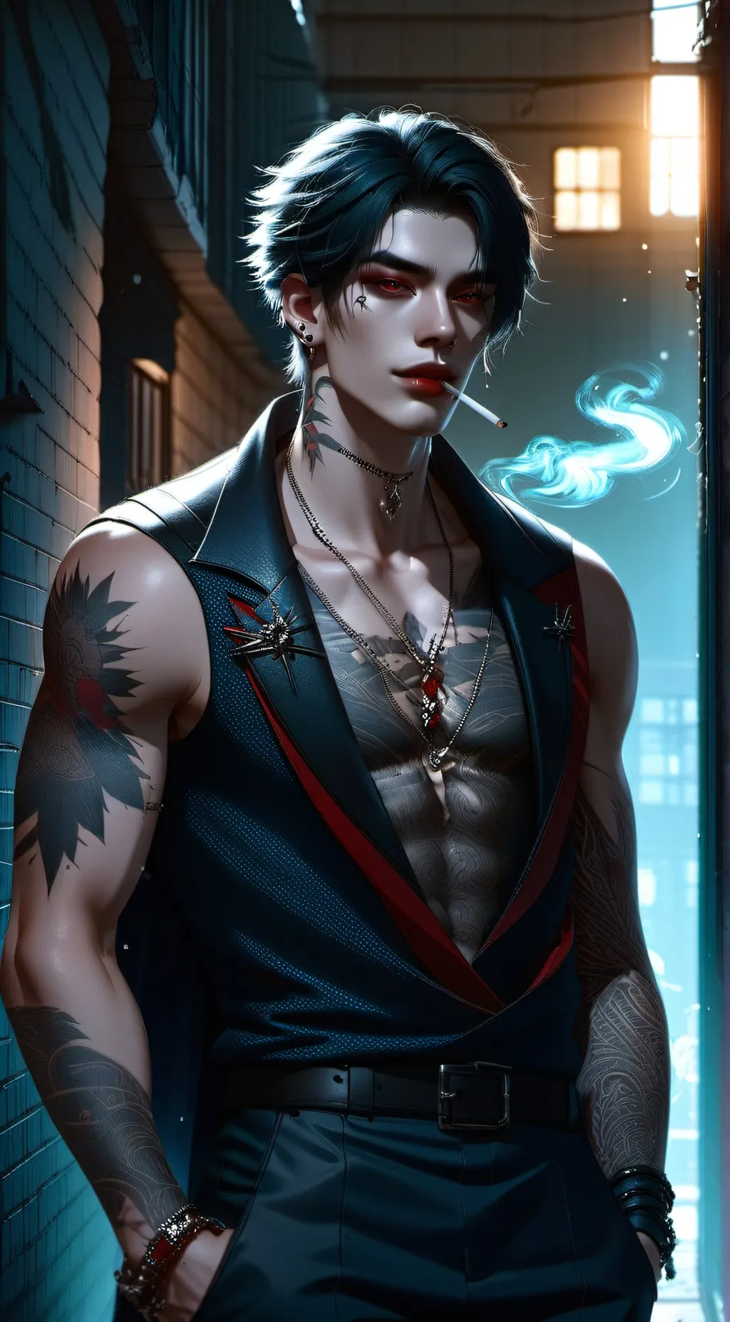 ai character: Liam background