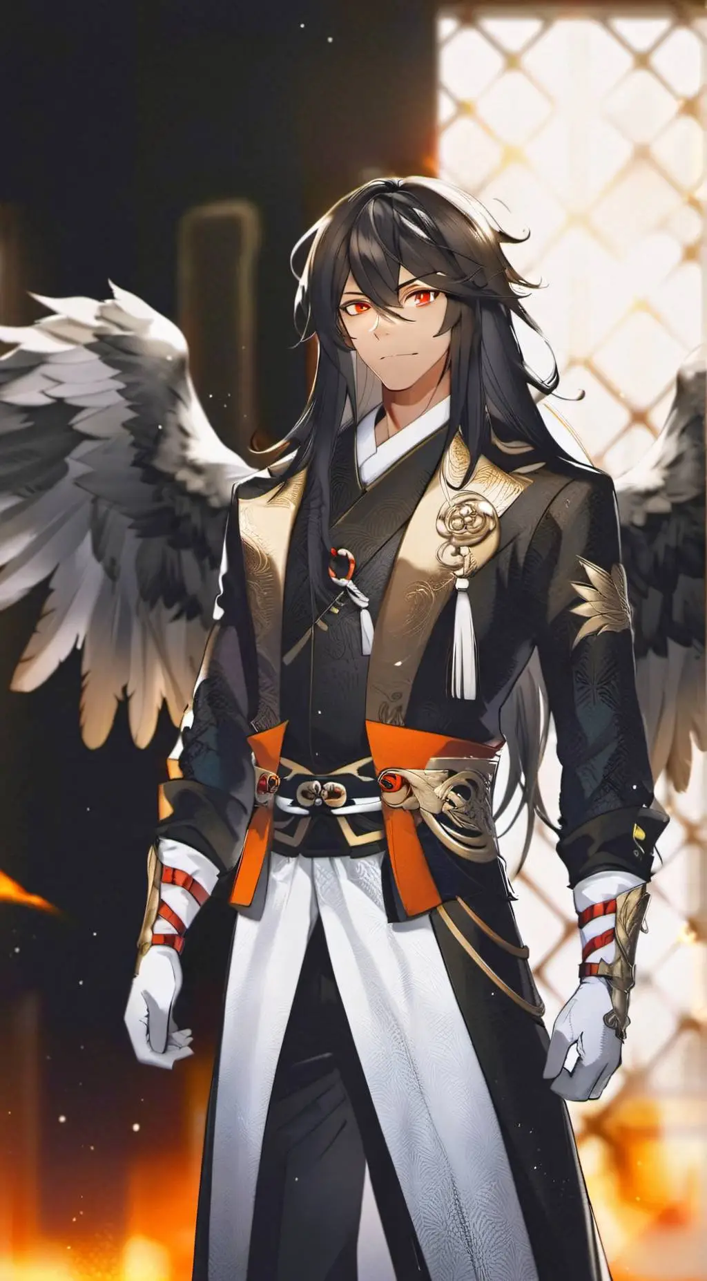 ai character: Alexander  background