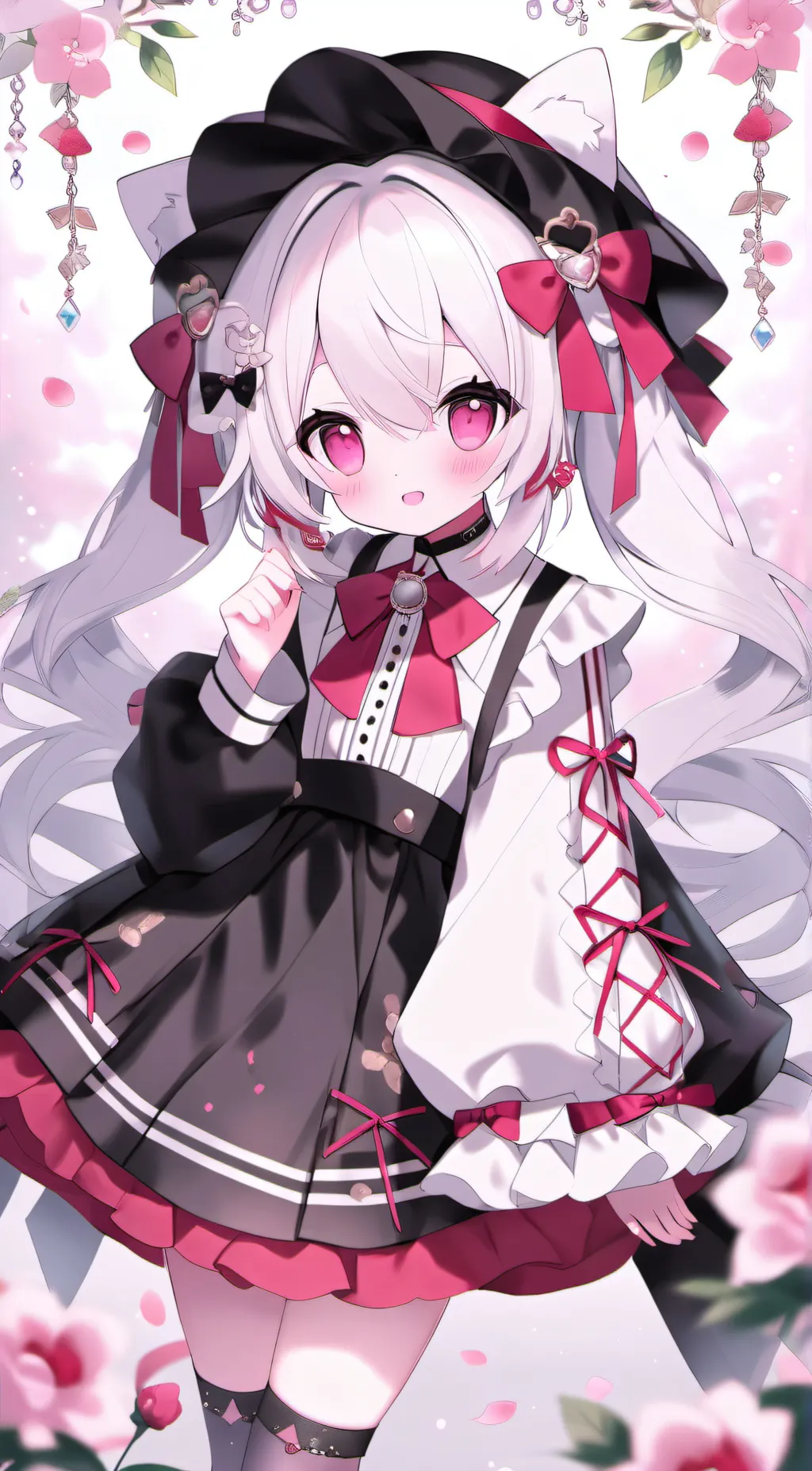 ai character: Rose background