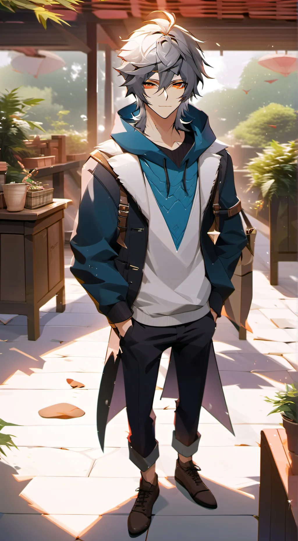 ai character: daxton background